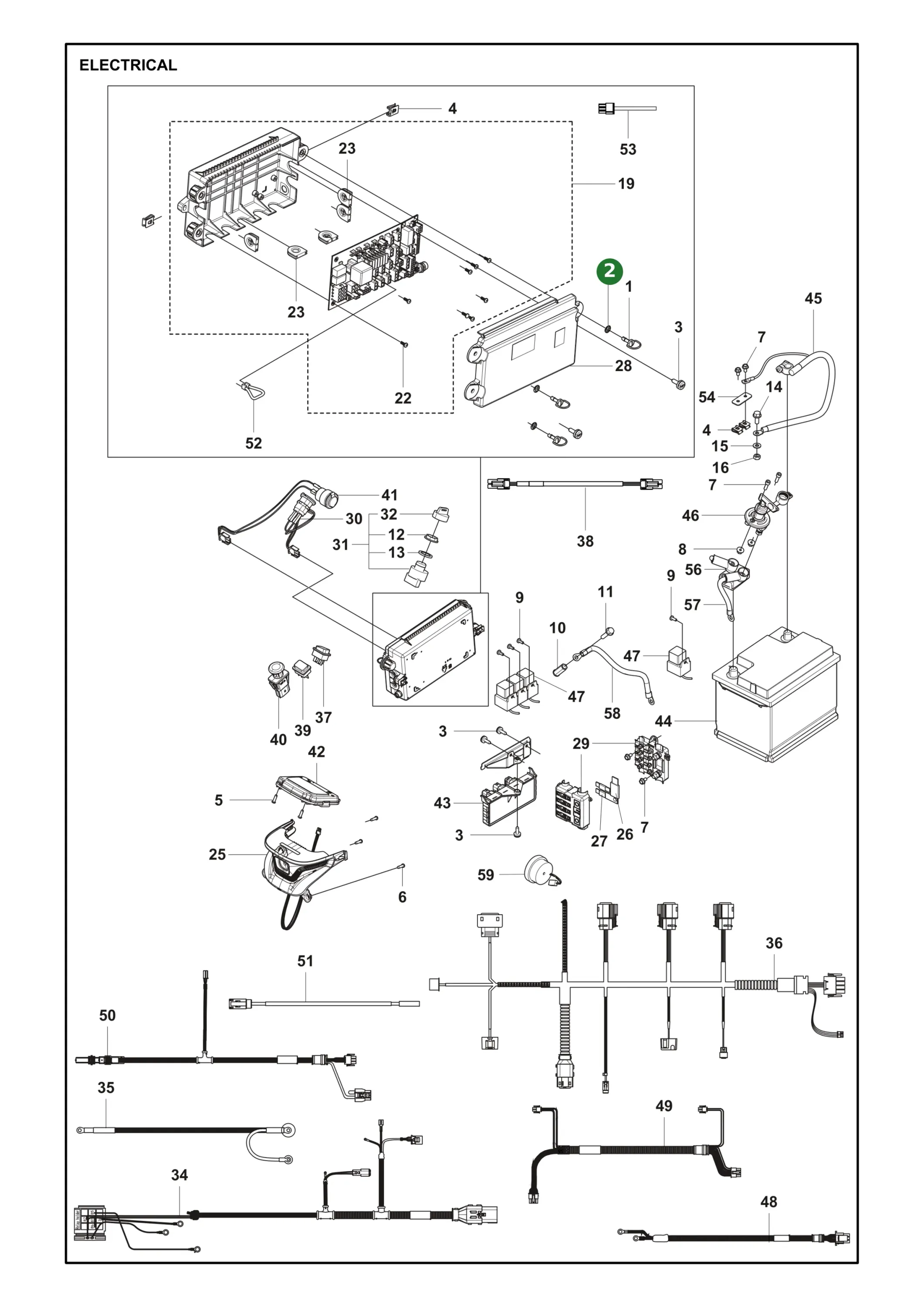 Position im Ersatzteilkatalog