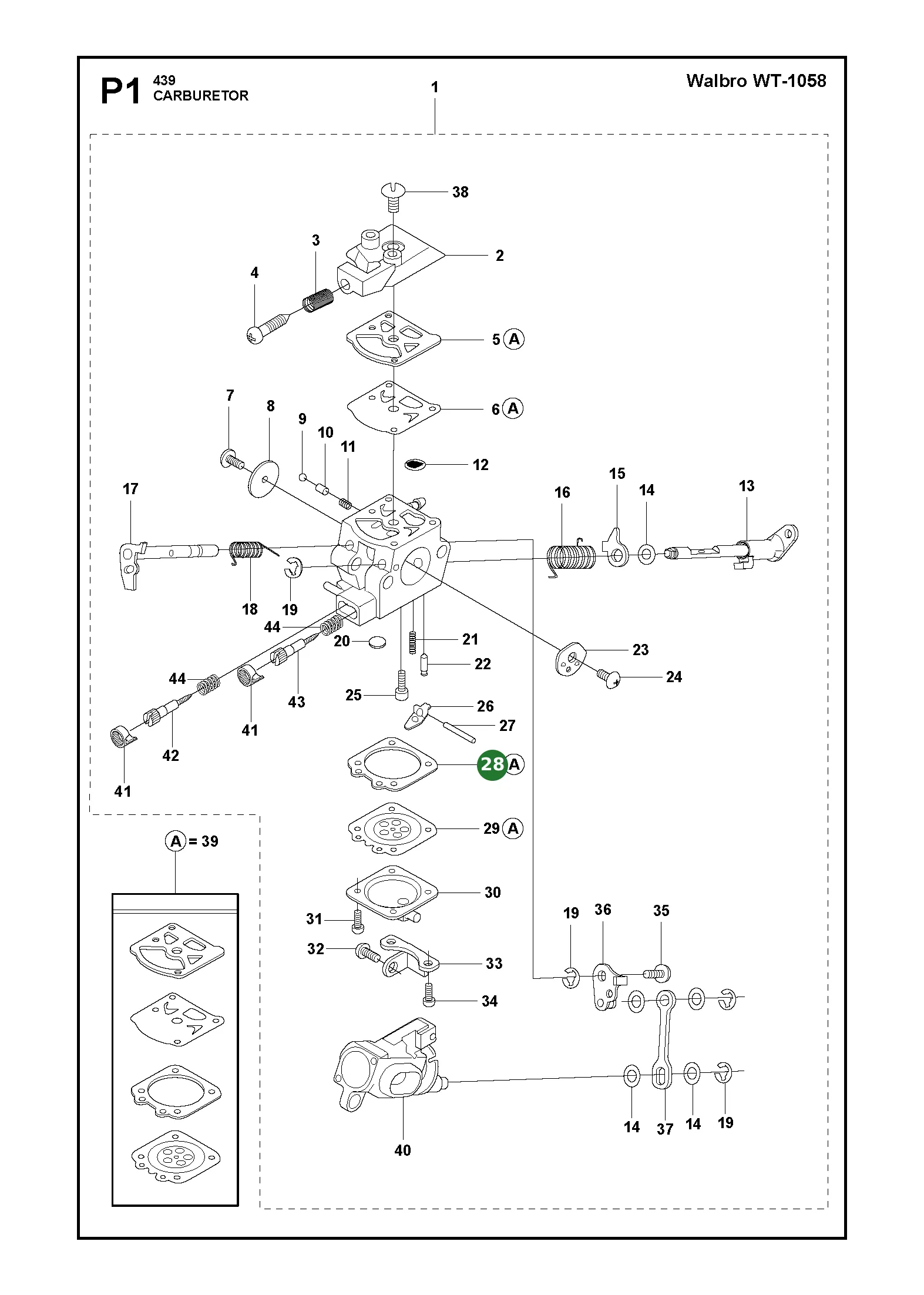 Position im Ersatzteilkatalog