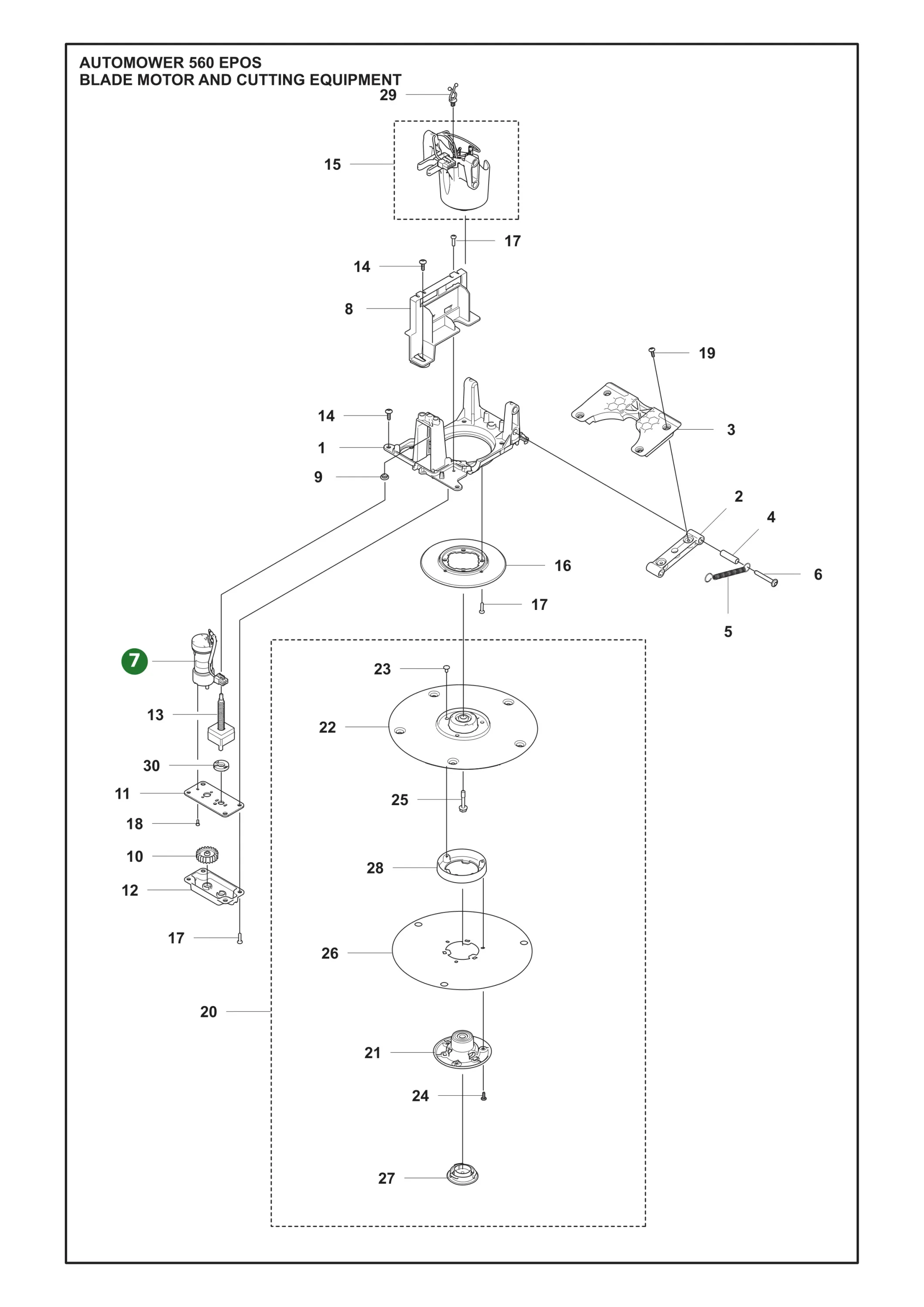 Position im Ersatzteilkatalog