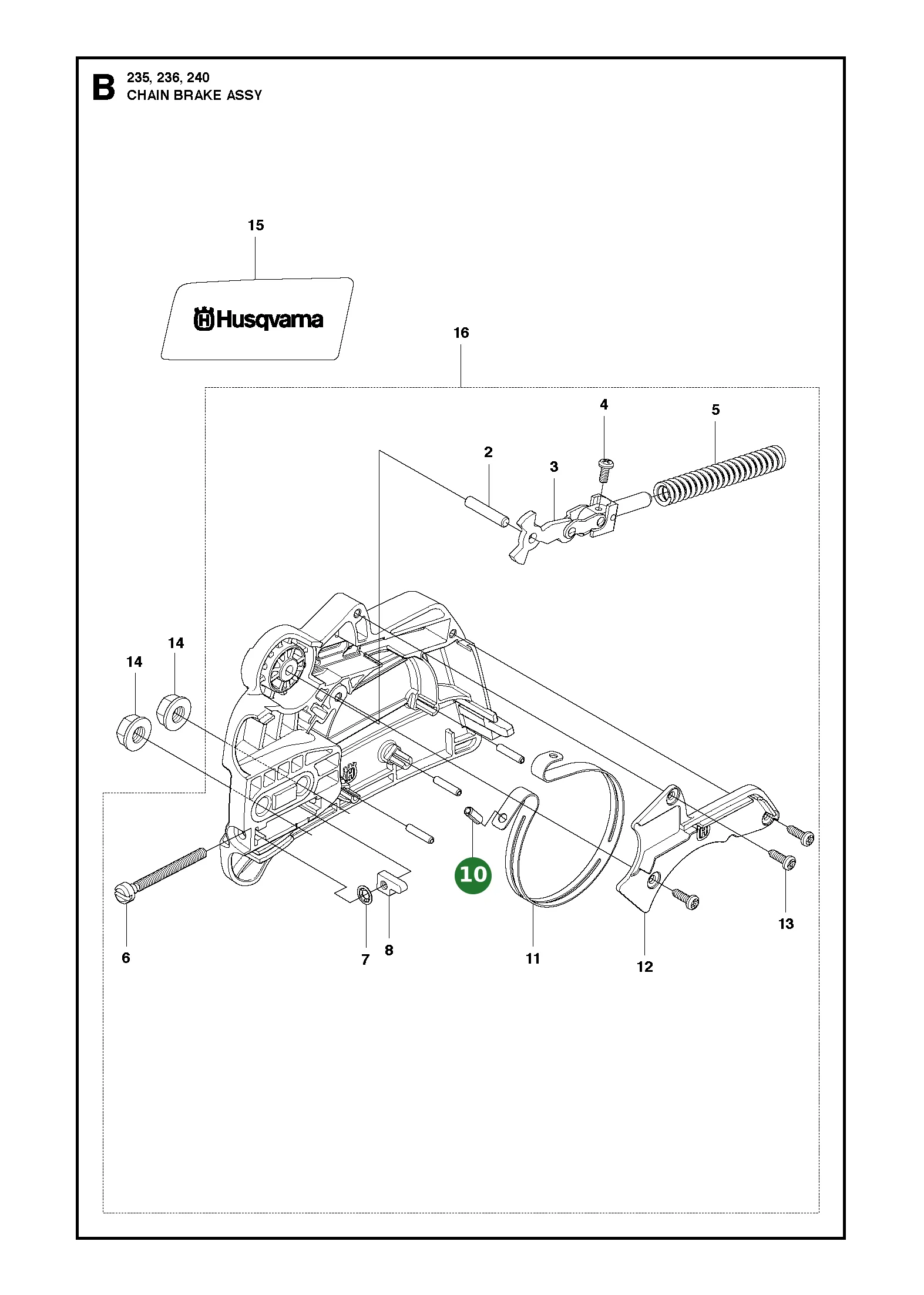 Position im Ersatzteilkatalog