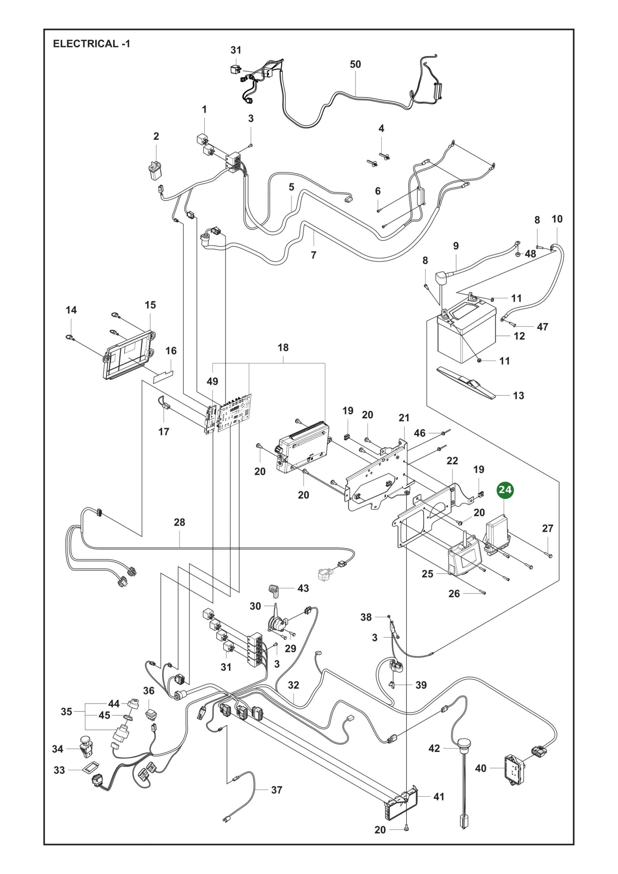 Position im Ersatzteilkatalog