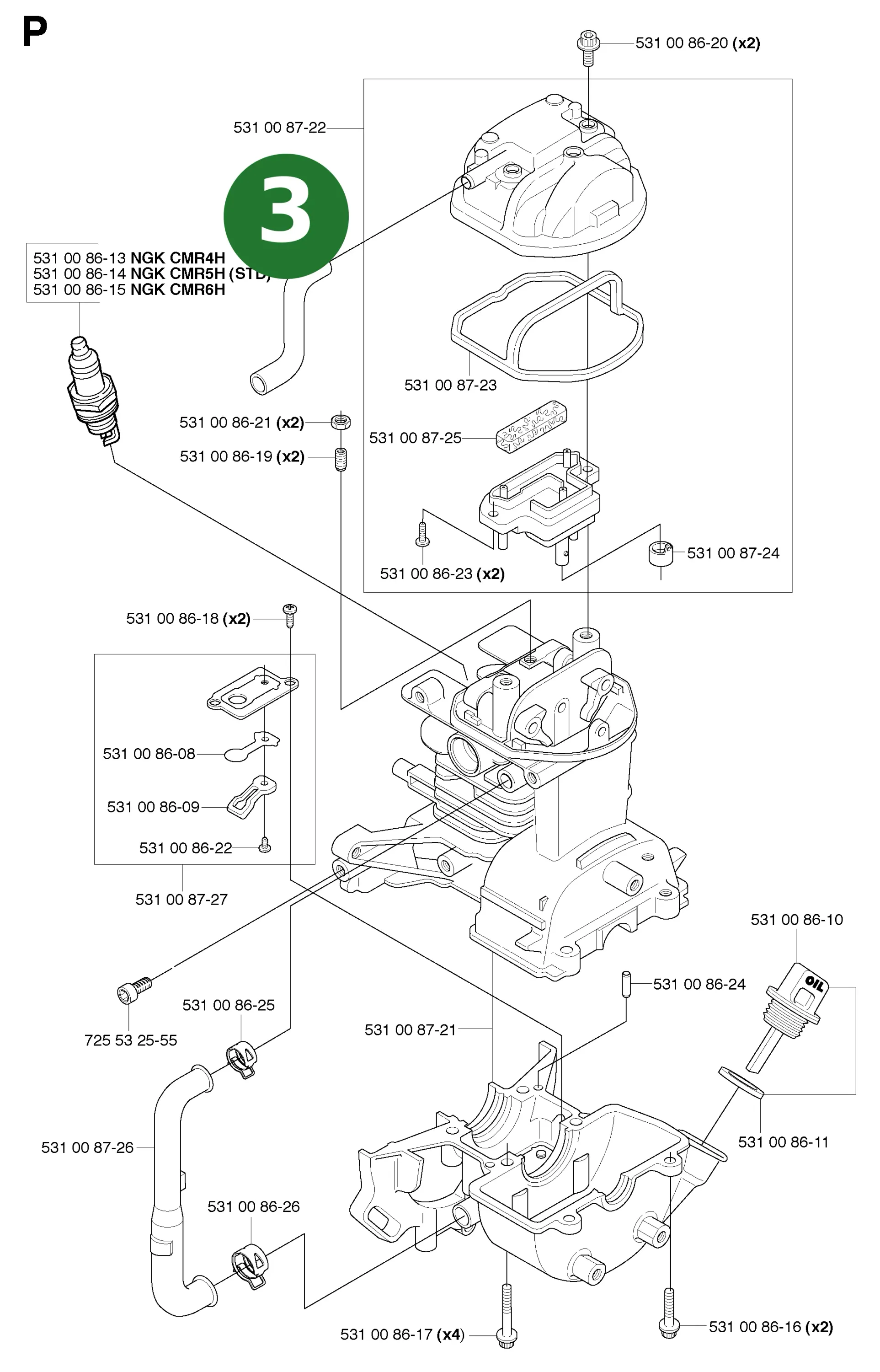 Position im Ersatzteilkatalog