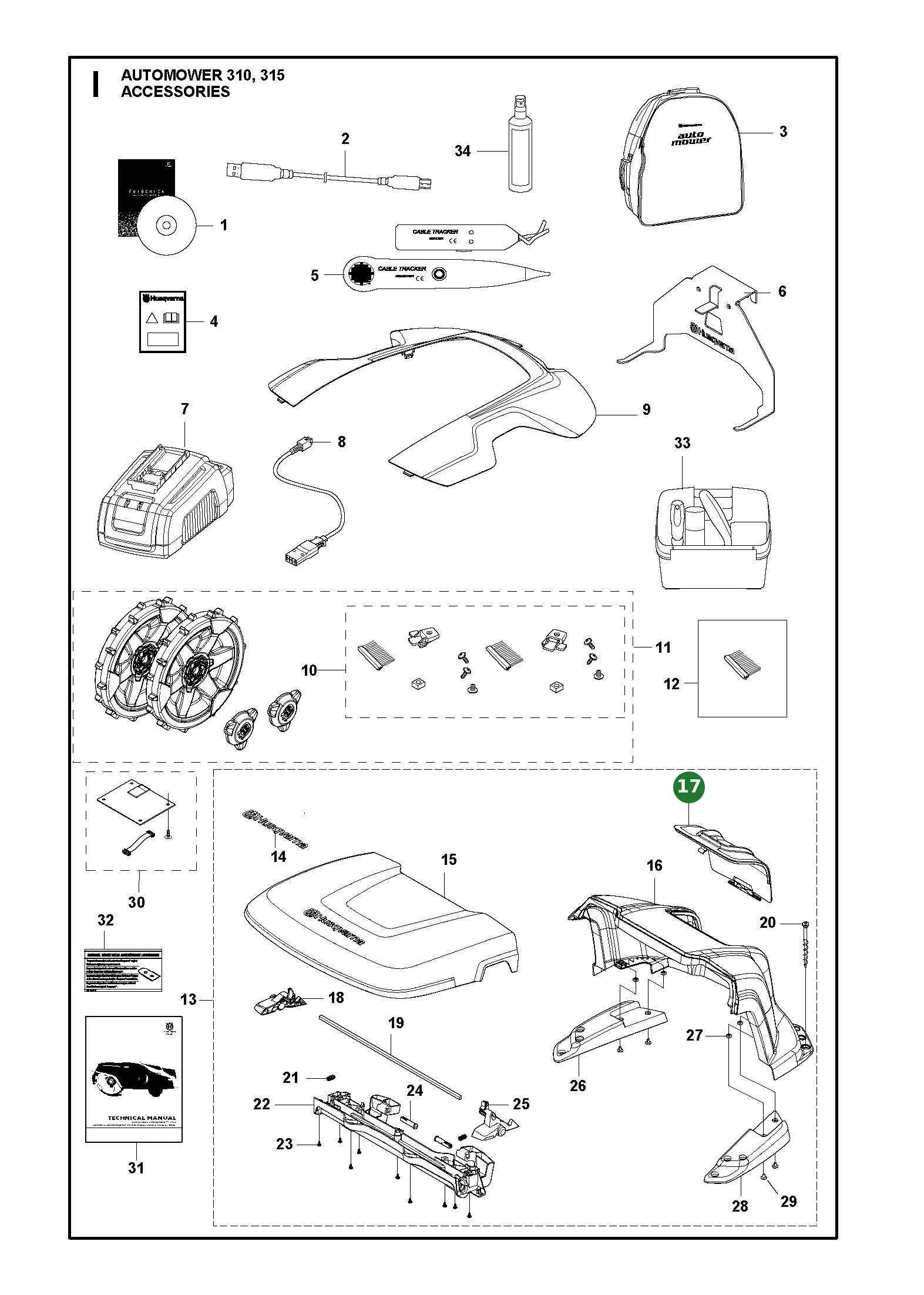 Position im Ersatzteilkatalog