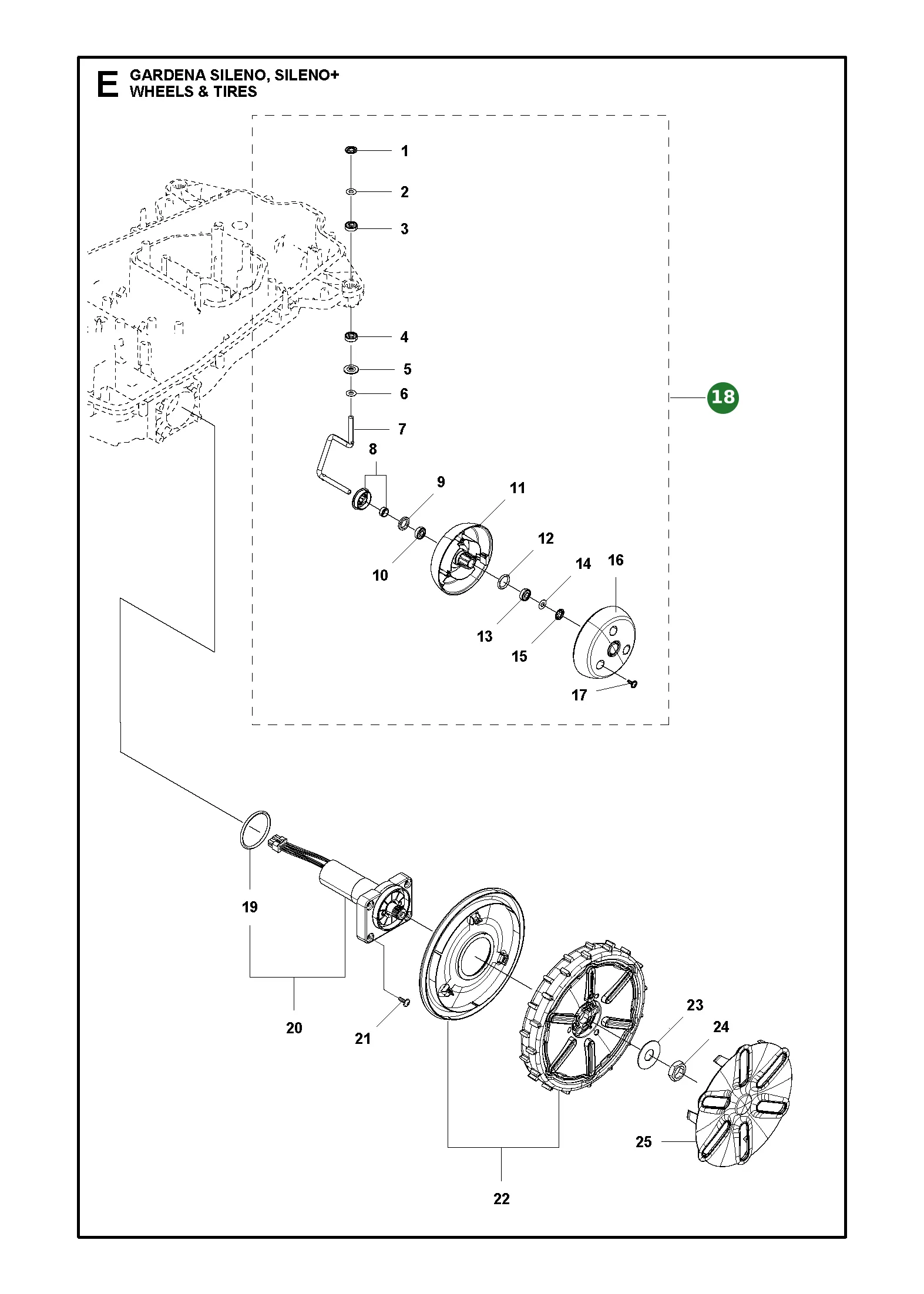 Position im Ersatzteilkatalog