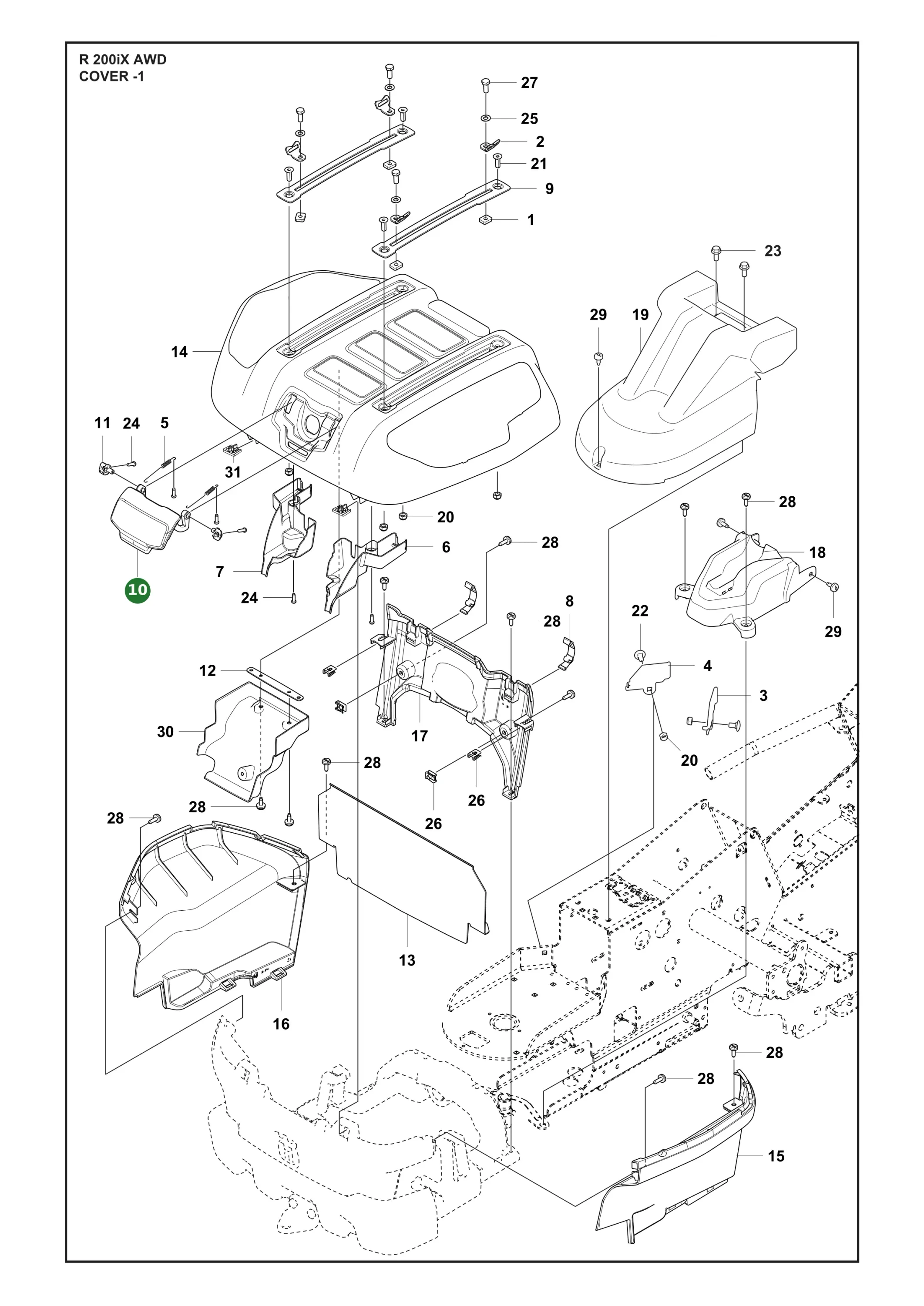 Position im Ersatzteilkatalog