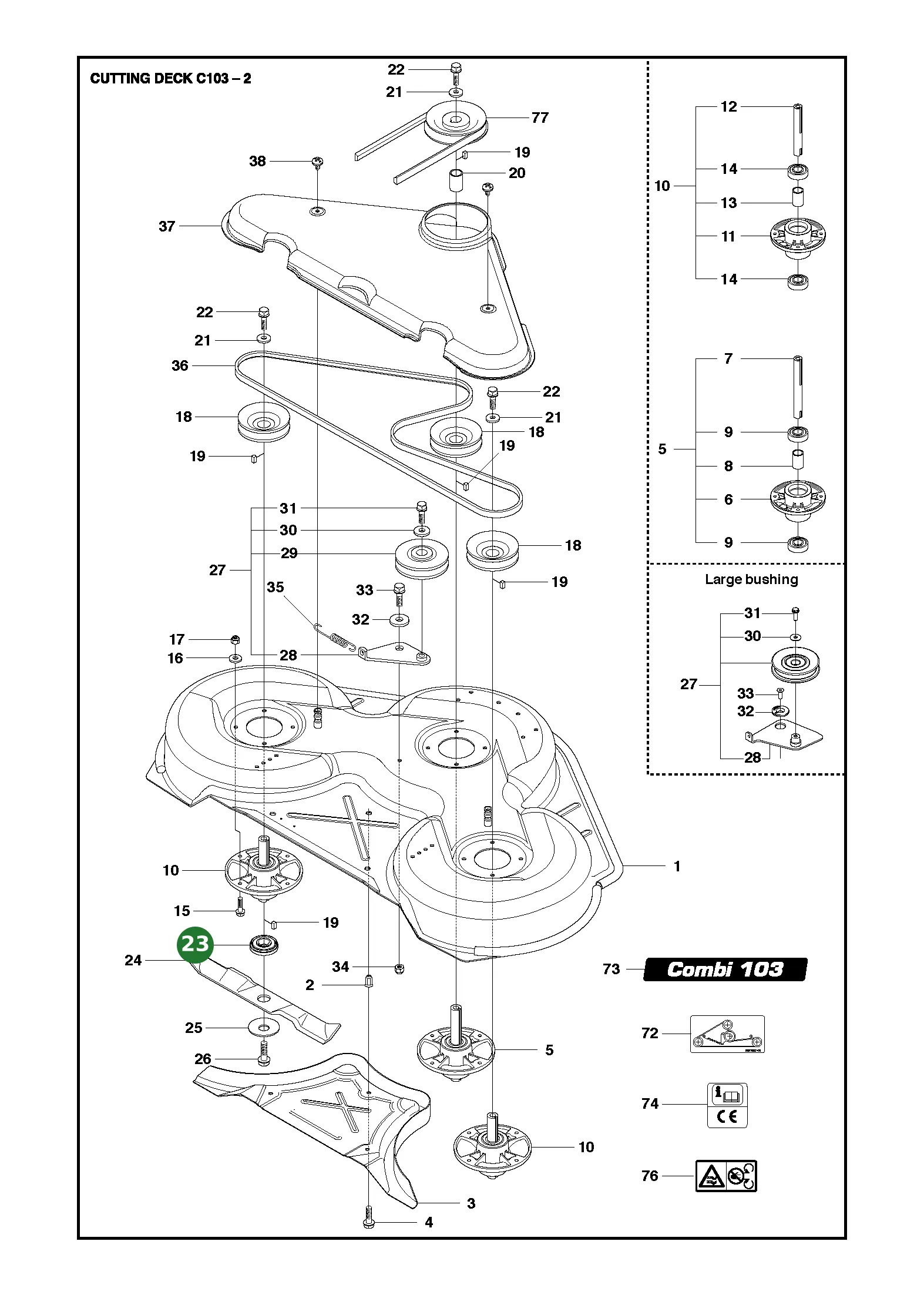 Position im Ersatzteilkatalog