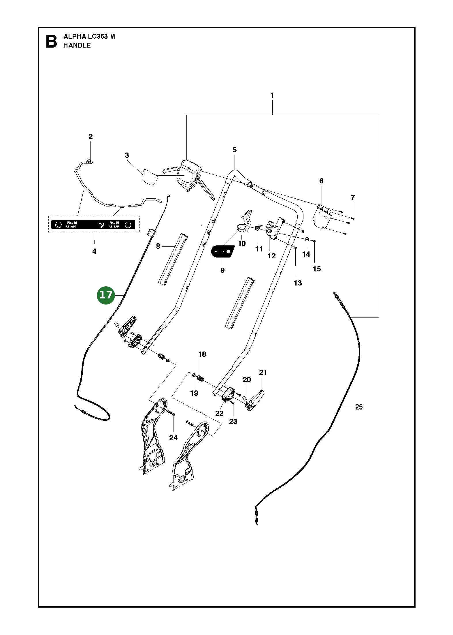 Position im Ersatzteilkatalog