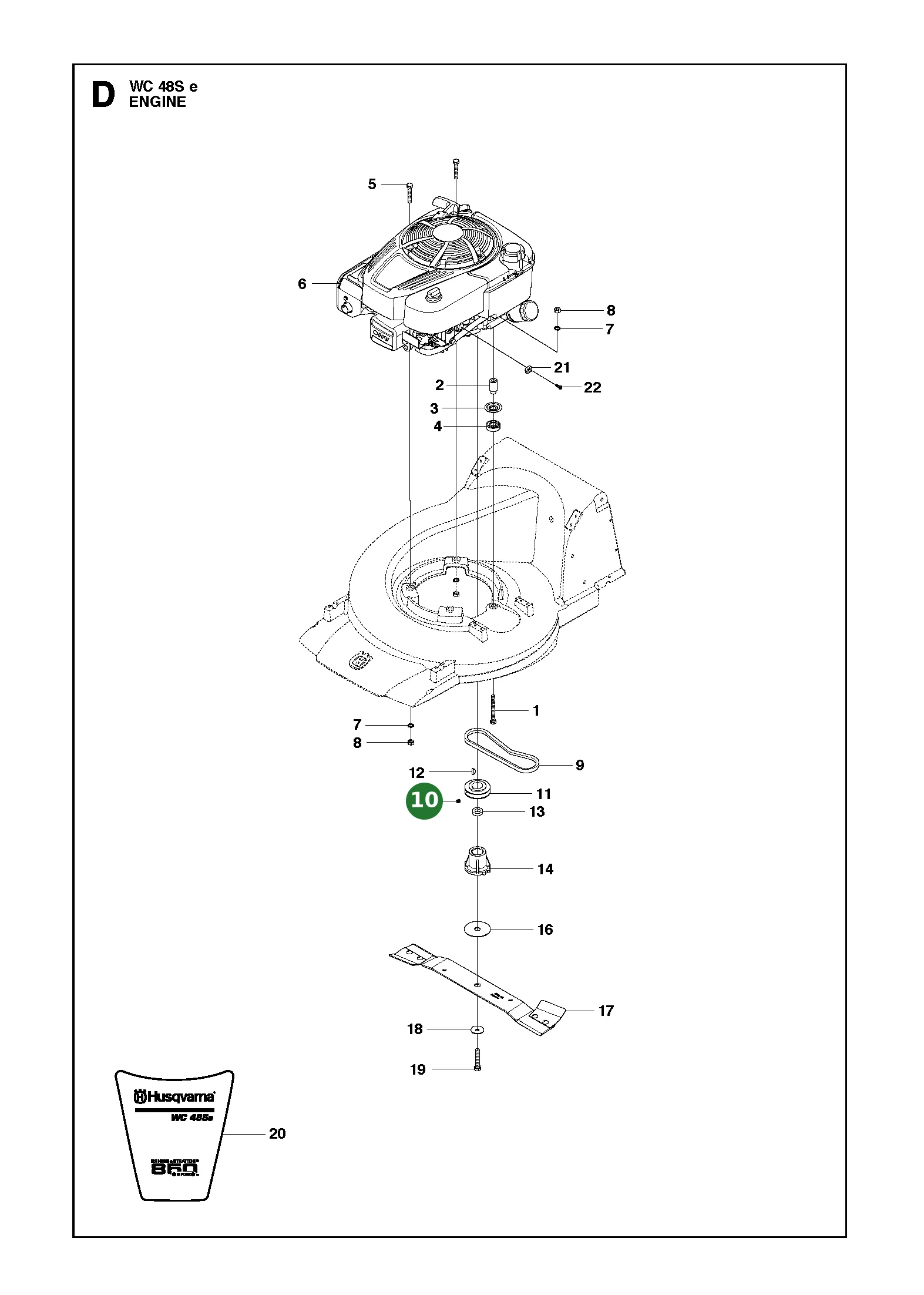 Position im Ersatzteilkatalog