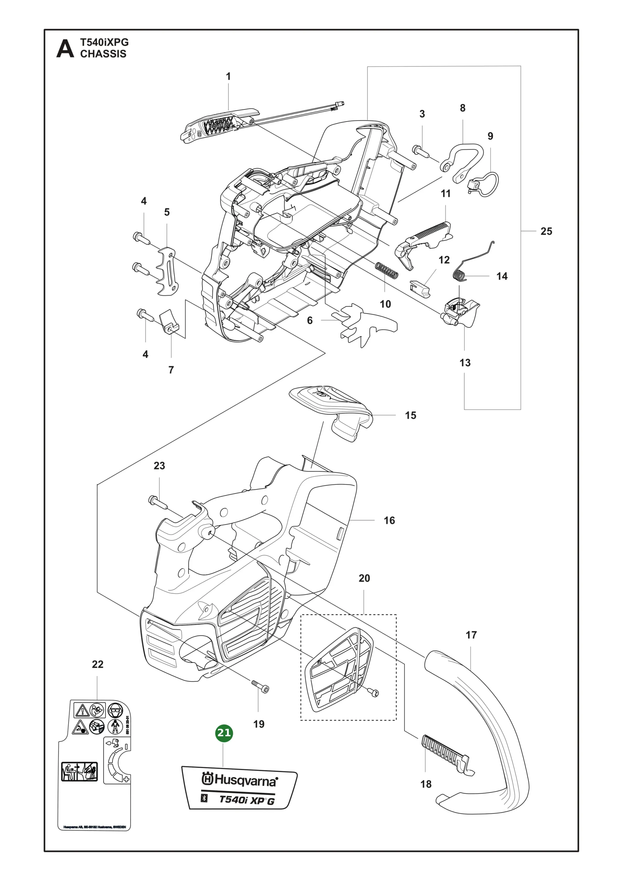Position im Ersatzteilkatalog