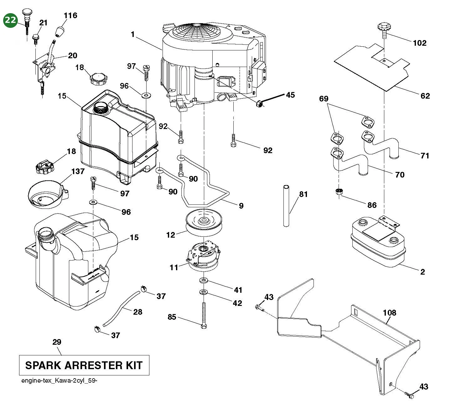 Position im Ersatzteilkatalog