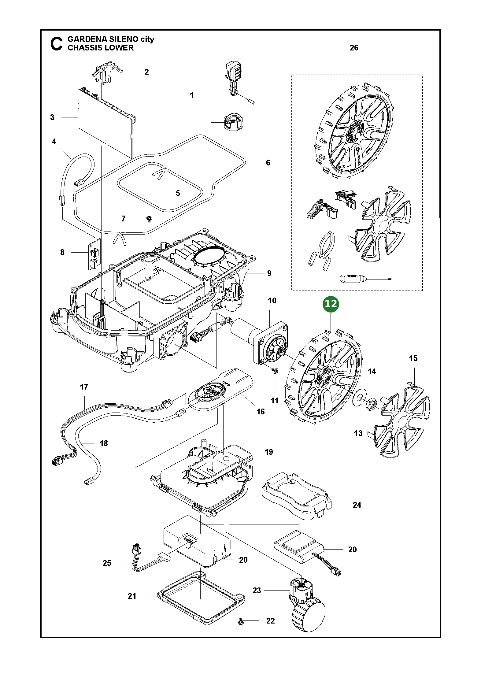 Position im Ersatzteilkatalog