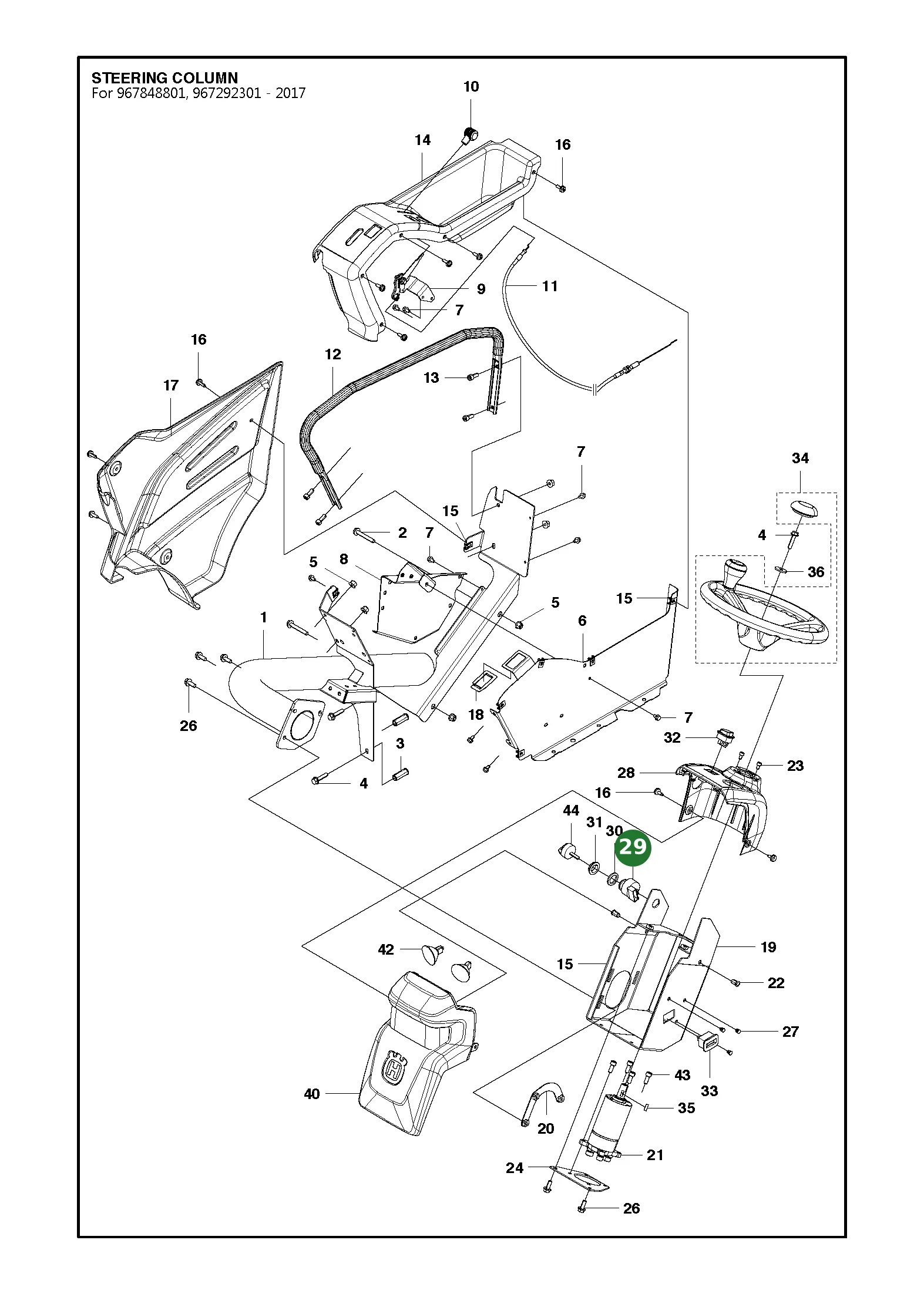 Position im Ersatzteilkatalog
