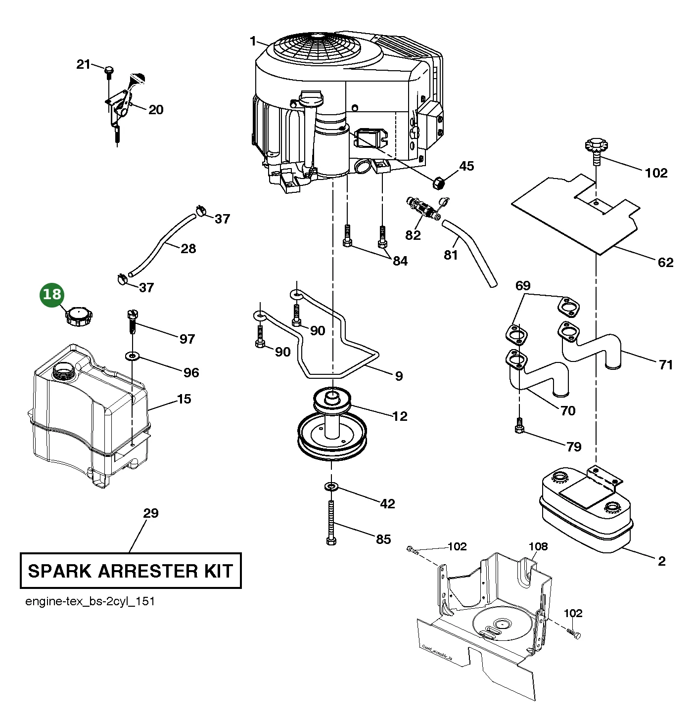 Position im Ersatzteilkatalog