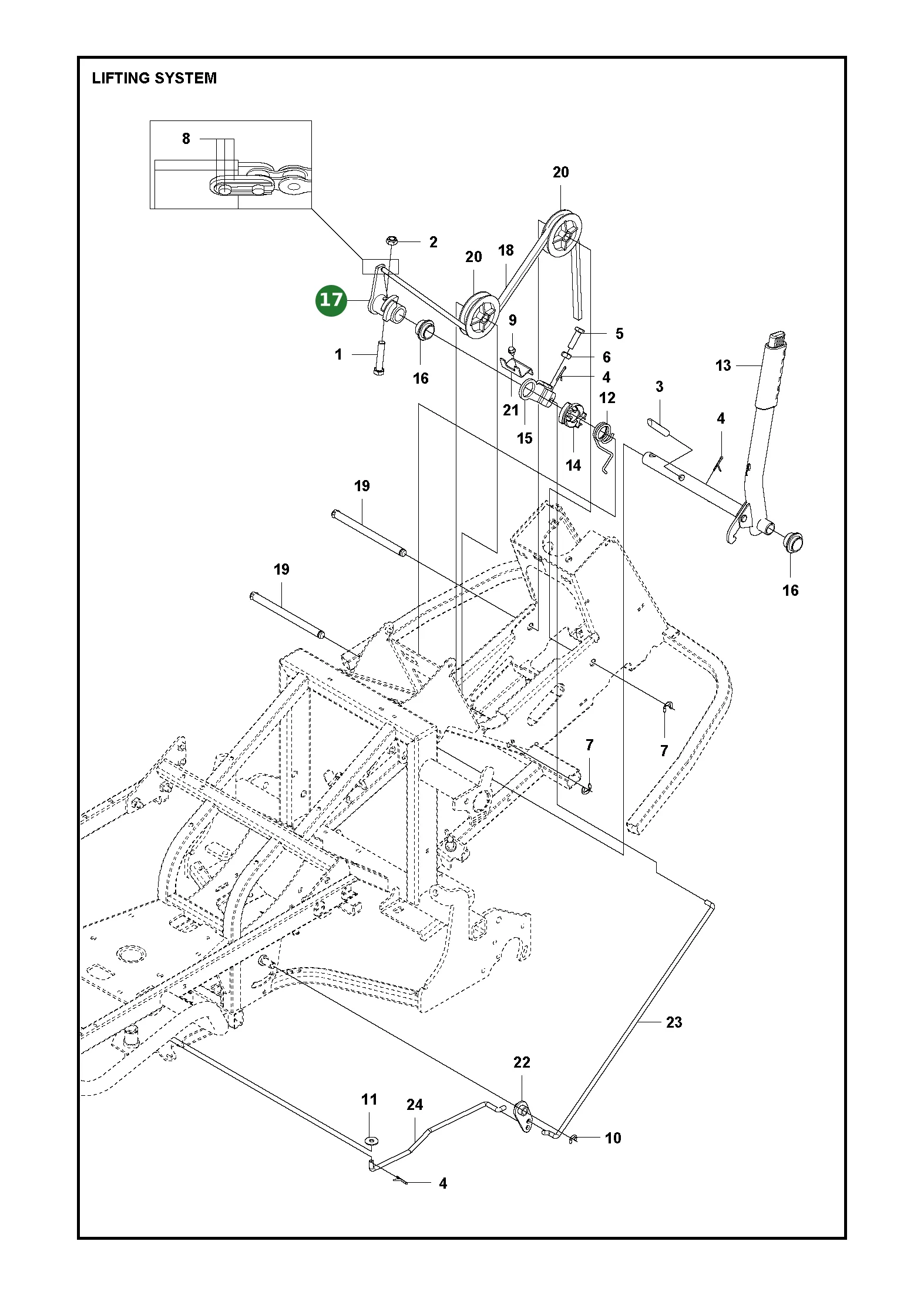 Position im Ersatzteilkatalog
