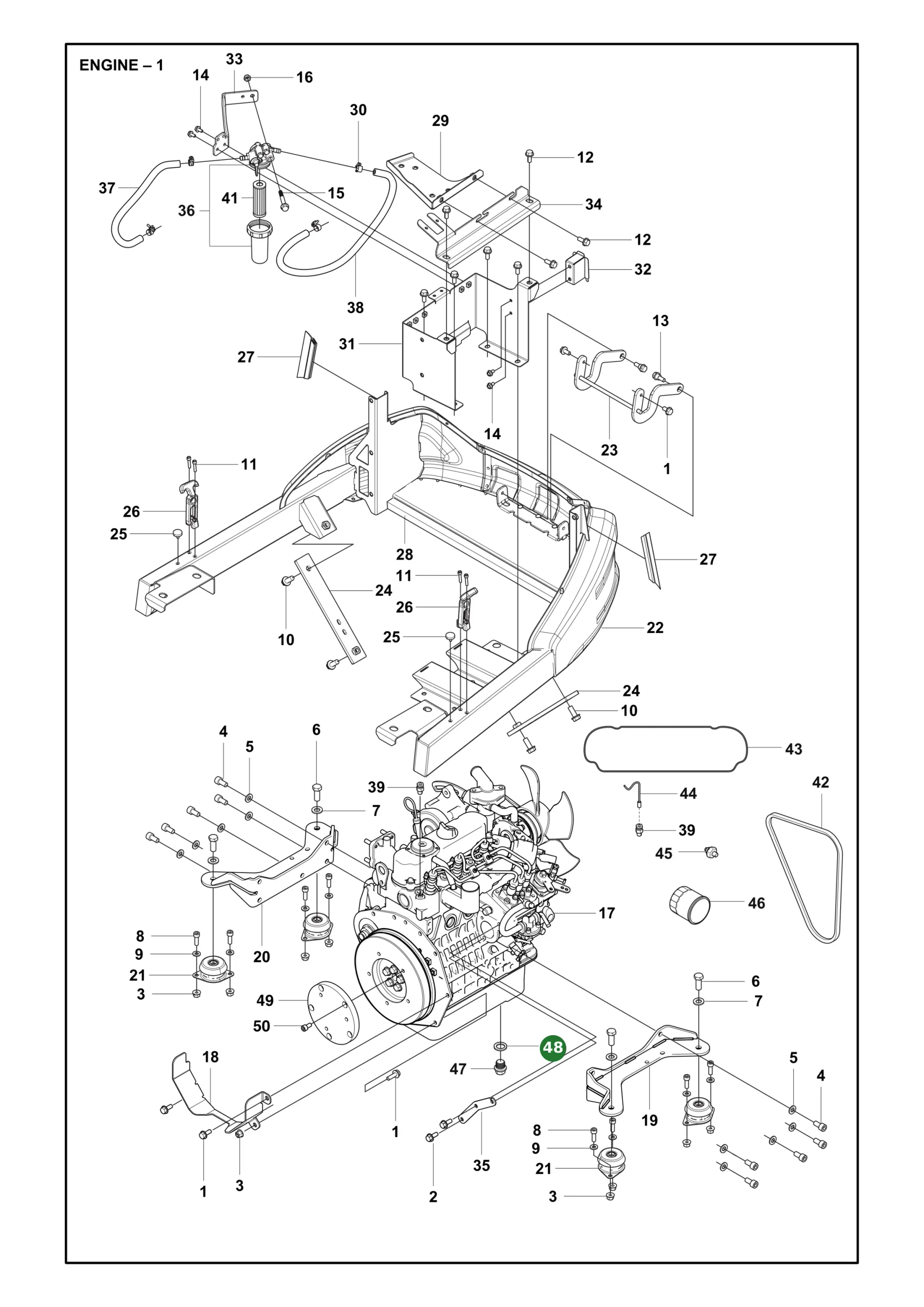 Position im Ersatzteilkatalog