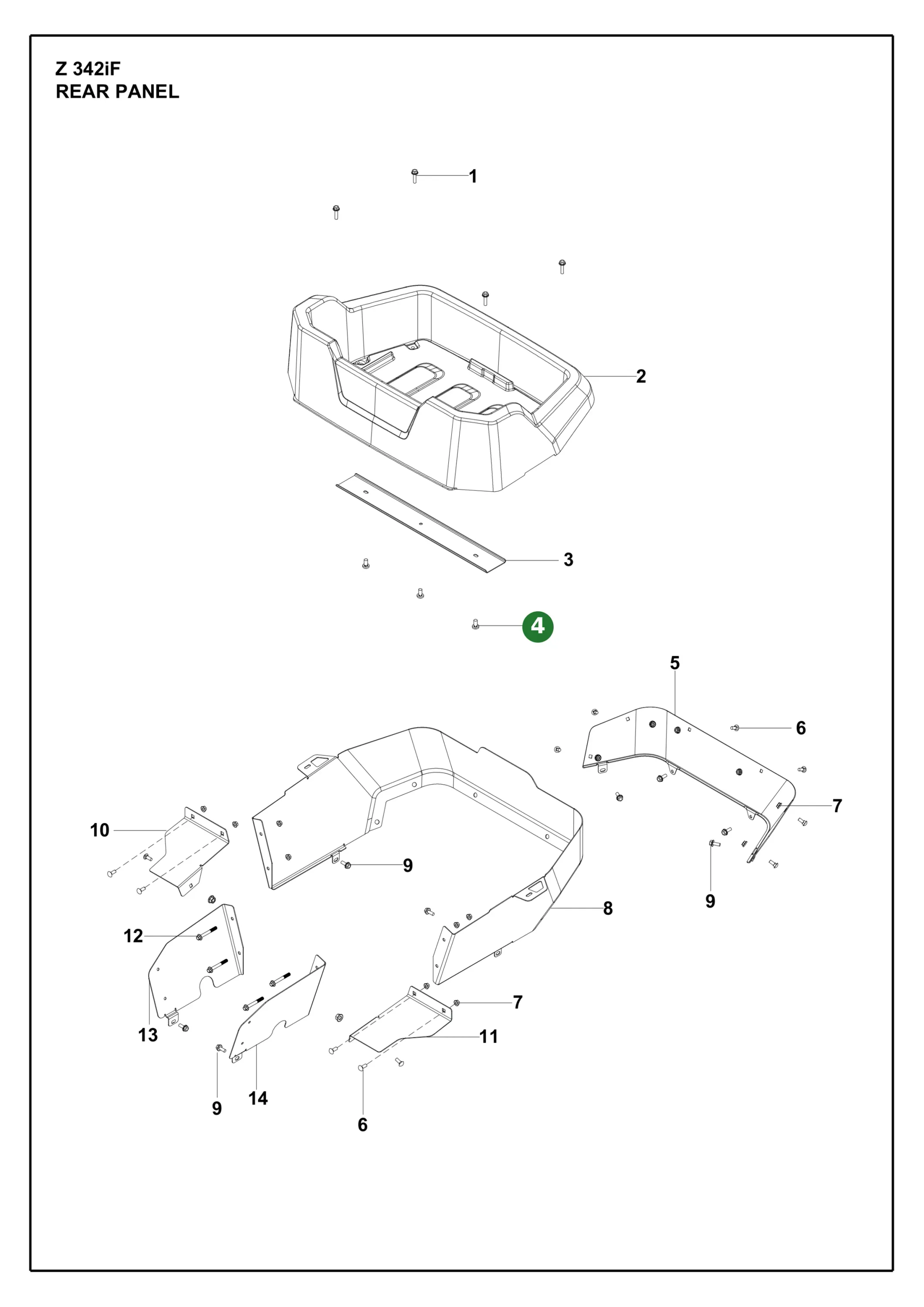 Position im Ersatzteilkatalog