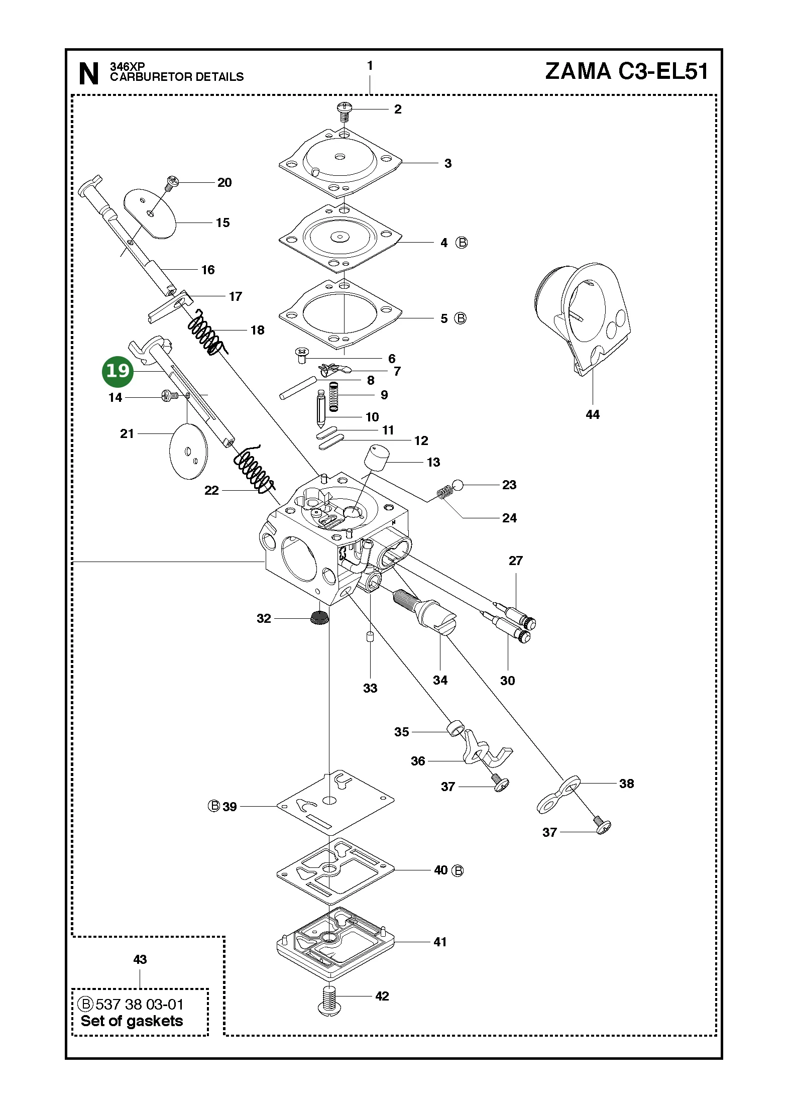 Position im Ersatzteilkatalog