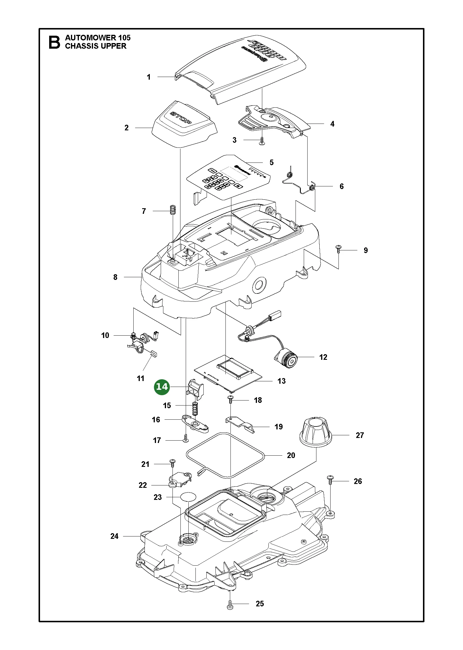 Position im Ersatzteilkatalog