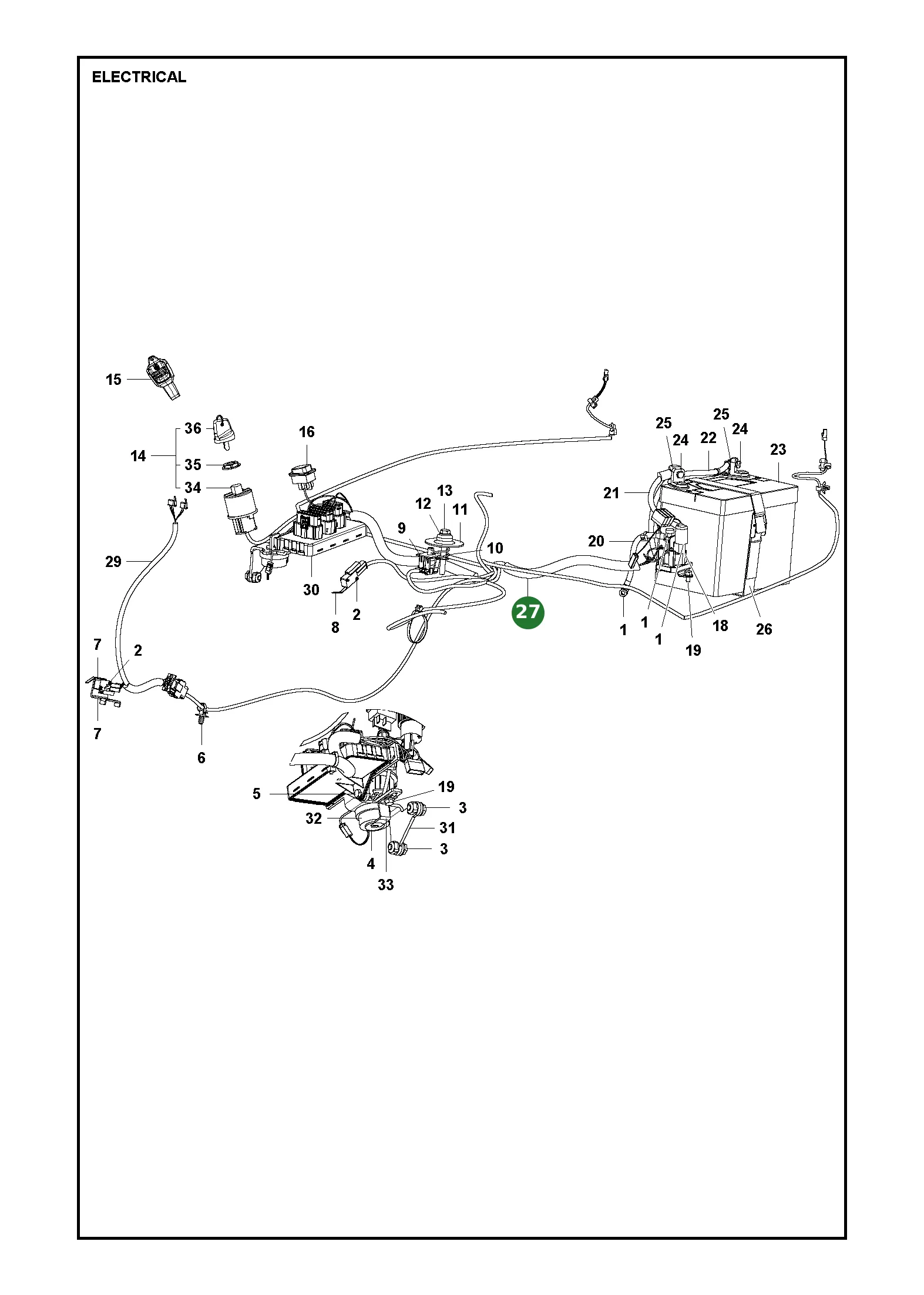 Position im Ersatzteilkatalog