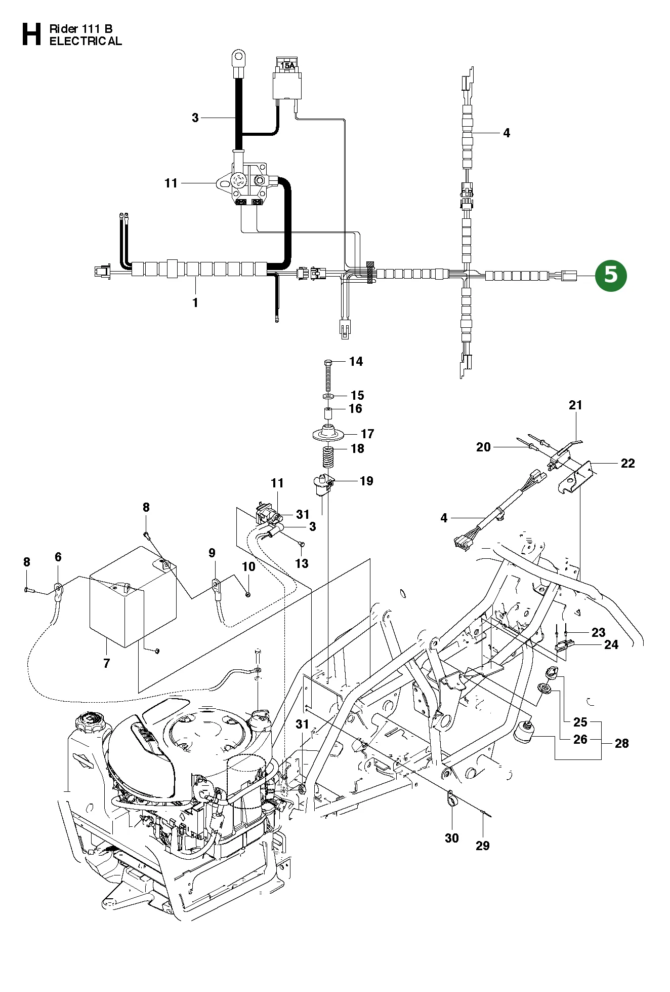 Position im Ersatzteilkatalog