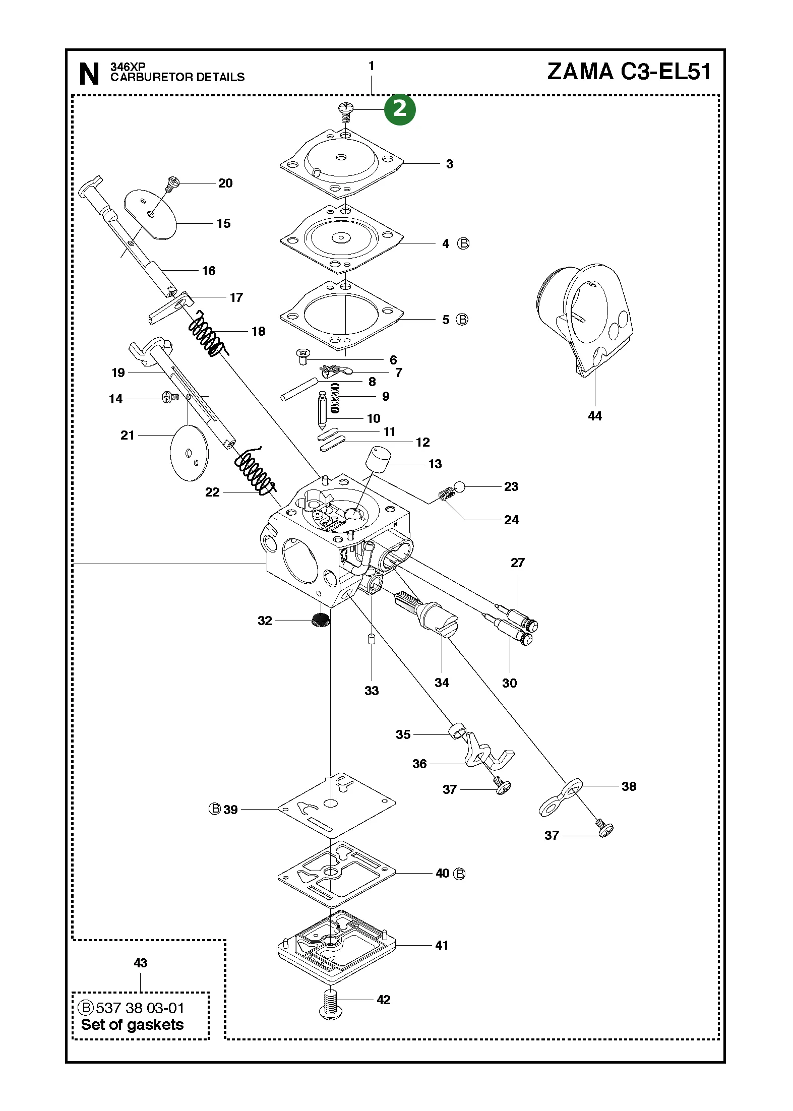 Position im Ersatzteilkatalog
