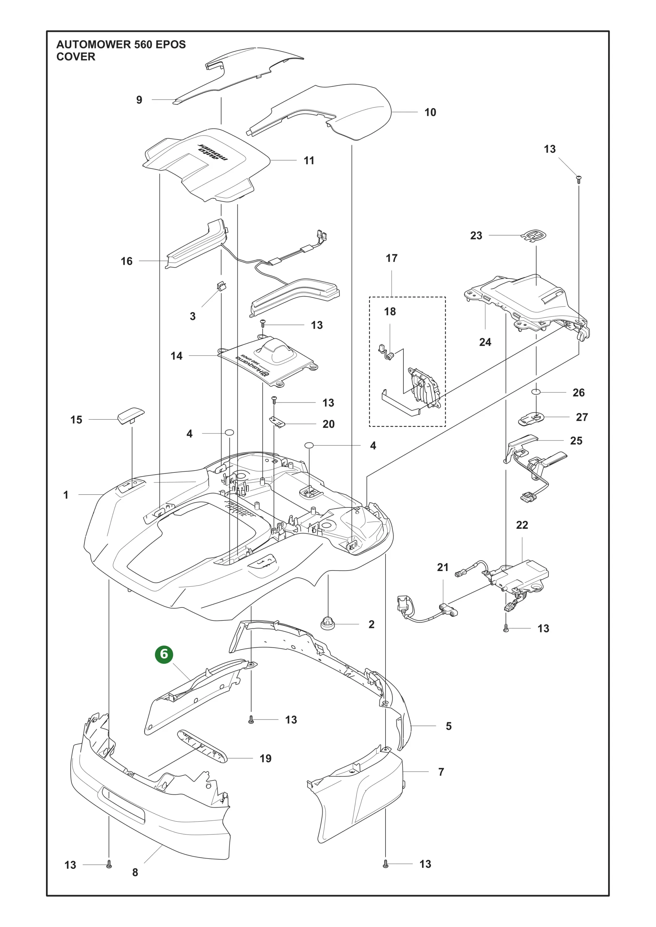 Position im Ersatzteilkatalog