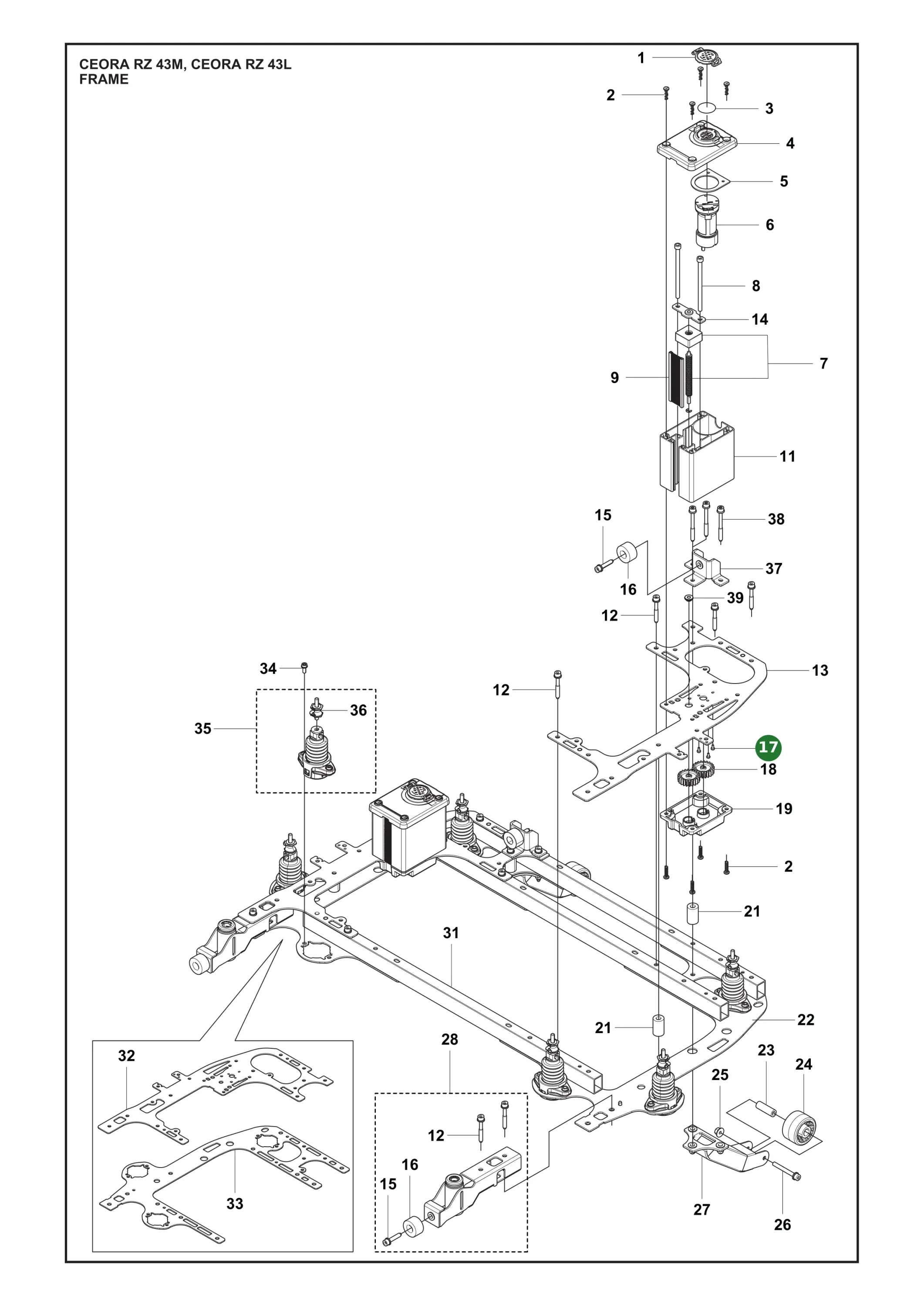 Position im Ersatzteilkatalog