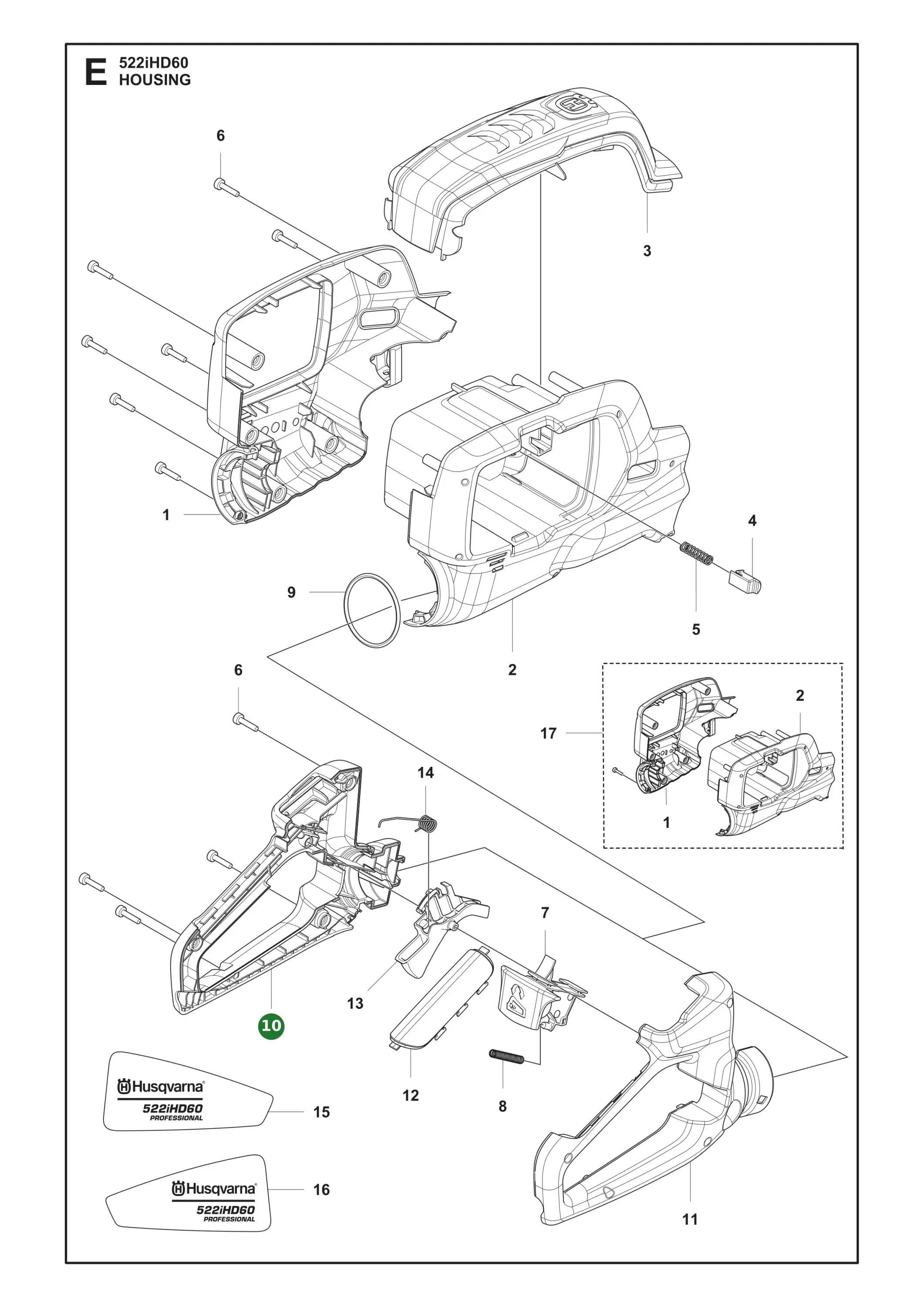 Position im Ersatzteilkatalog