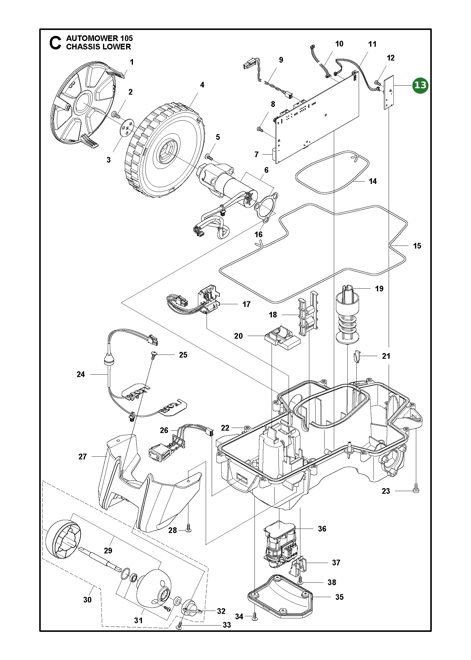 Position im Ersatzteilkatalog