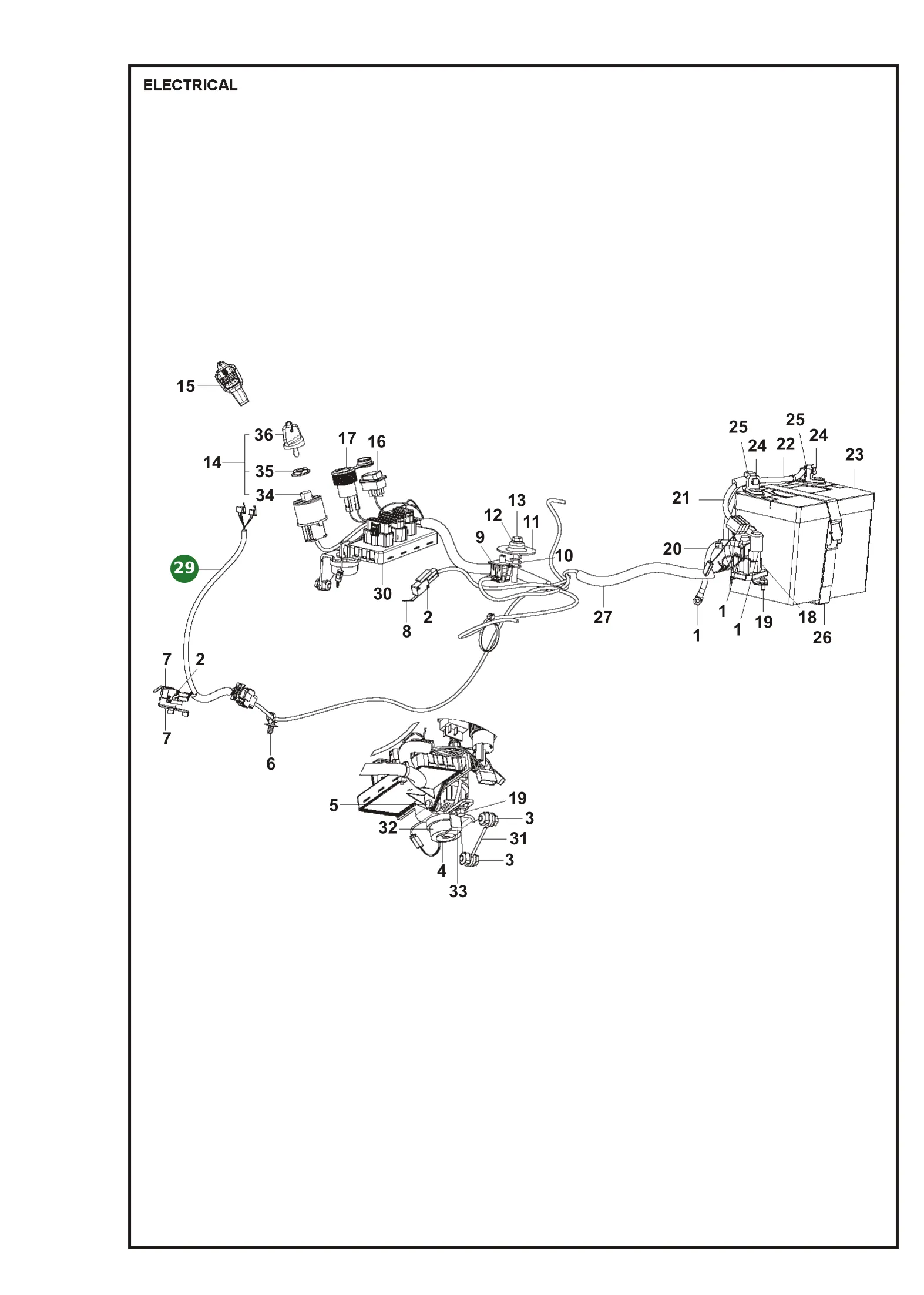 Position im Ersatzteilkatalog