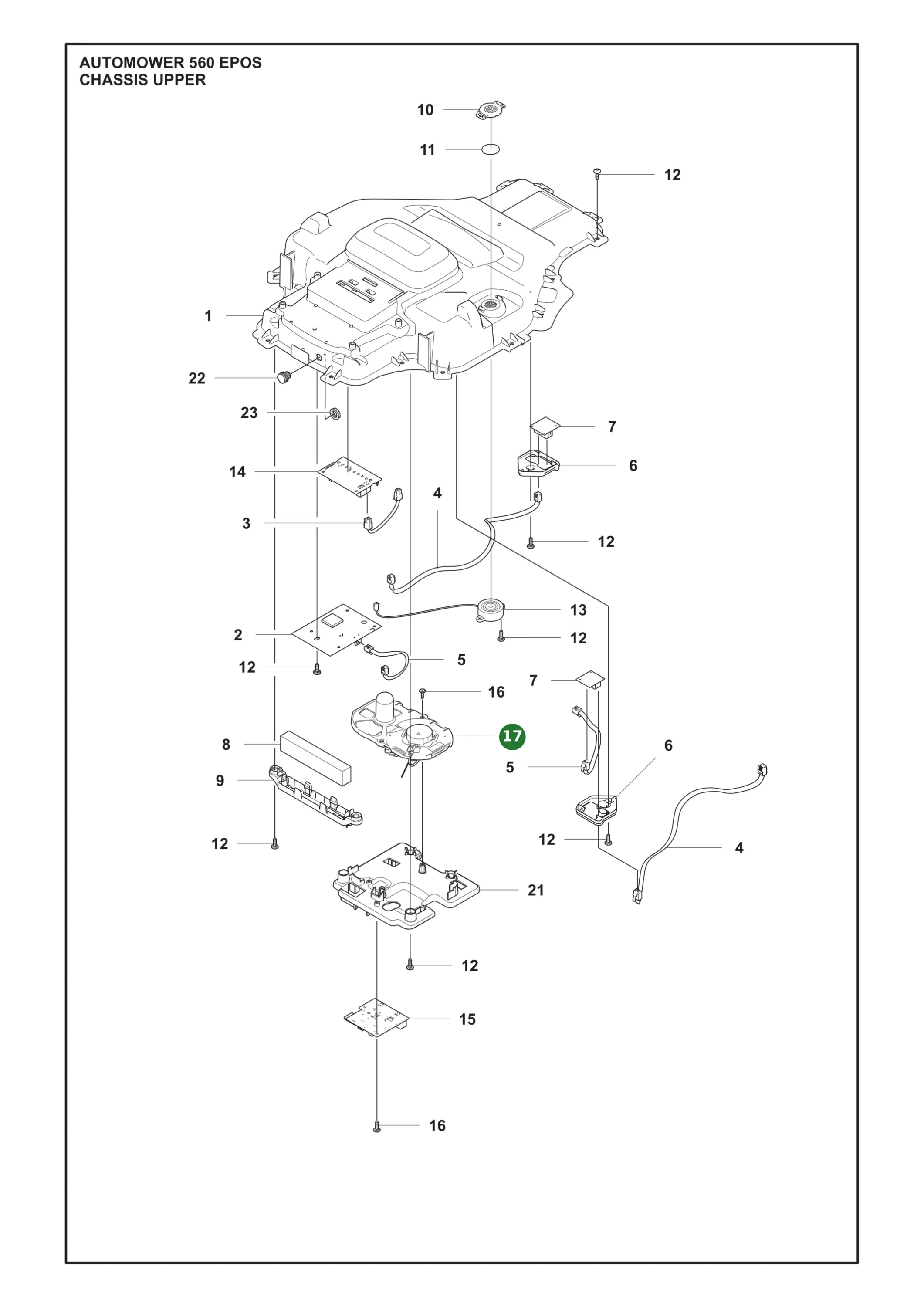 Position im Ersatzteilkatalog