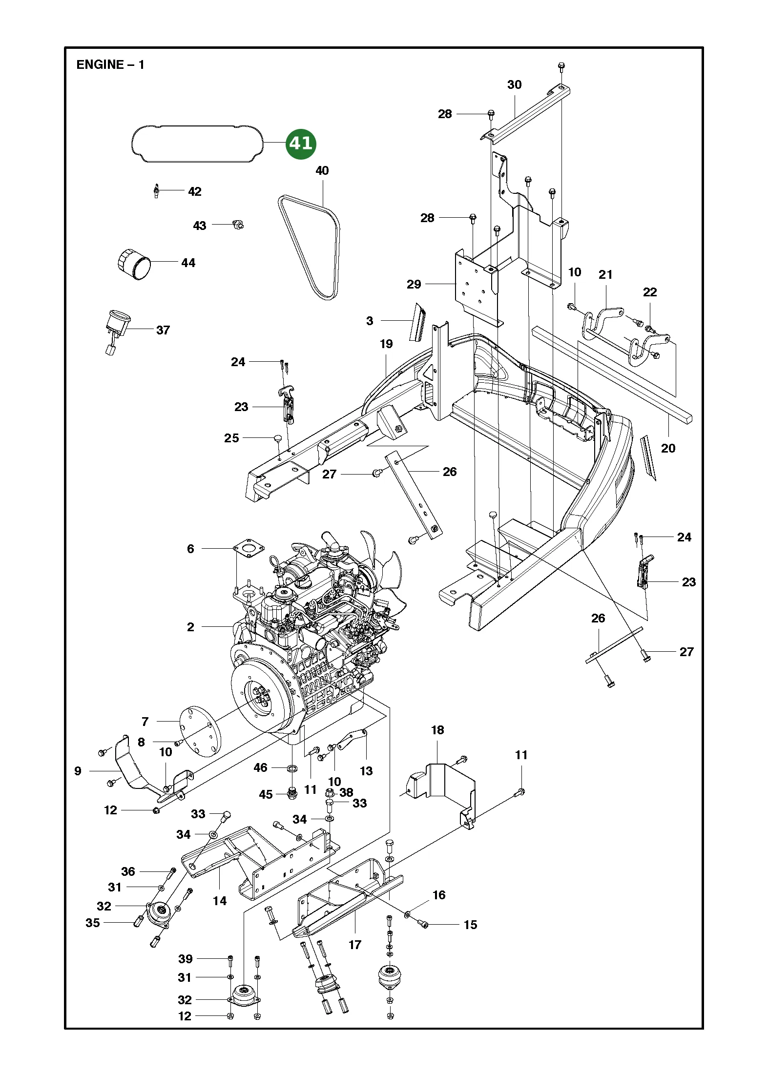 Position im Ersatzteilkatalog