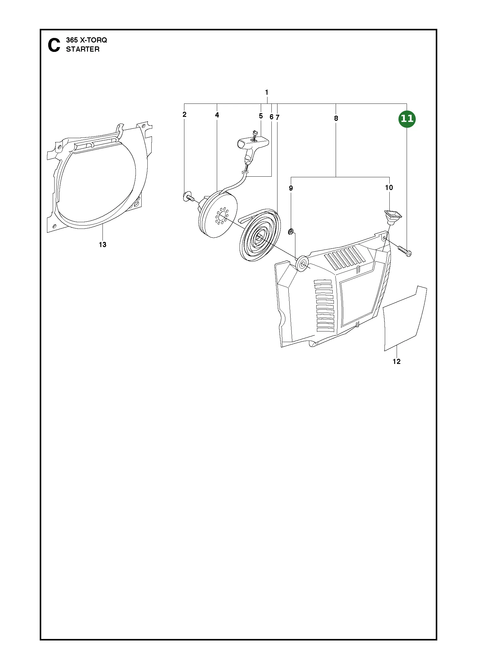 Schraube Citxpanmo f&uuml;r Husqvarna Motors&auml;gen