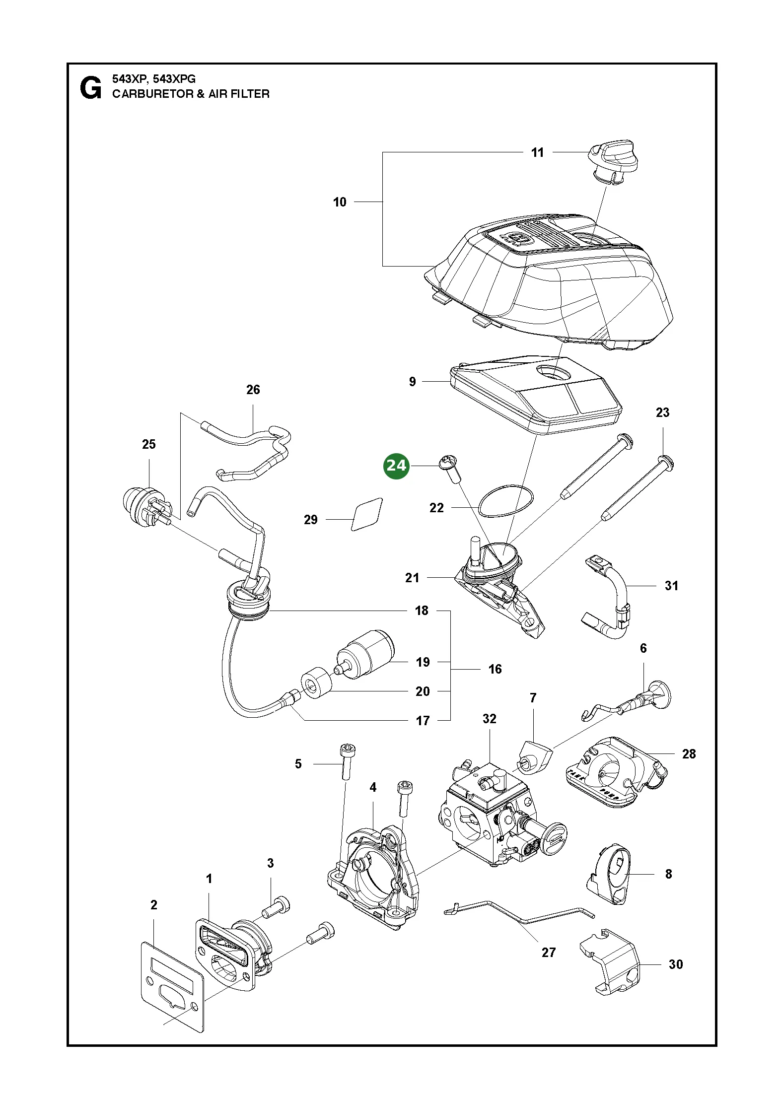 Position im Ersatzteilkatalog
