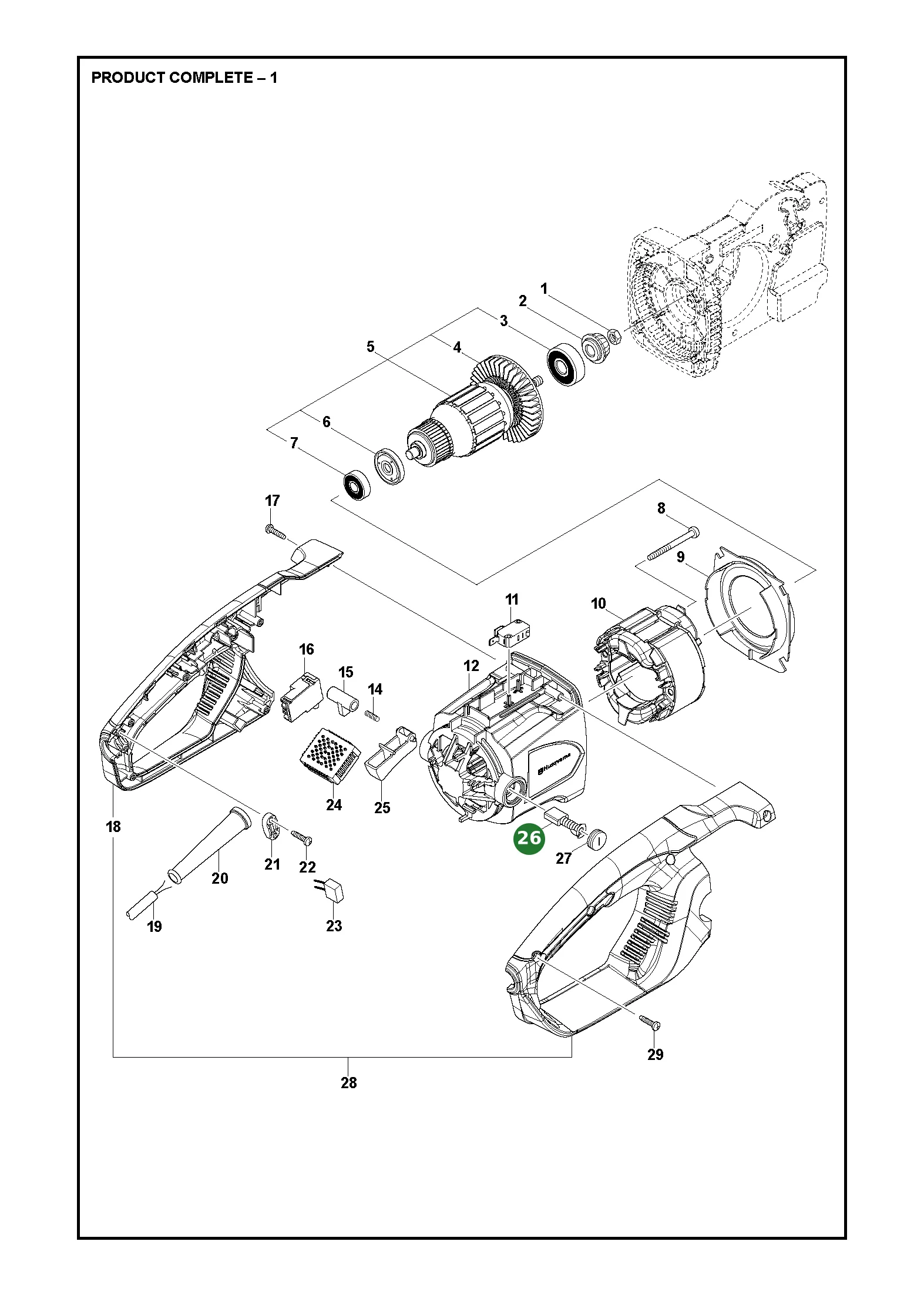 Position im Ersatzteilkatalog