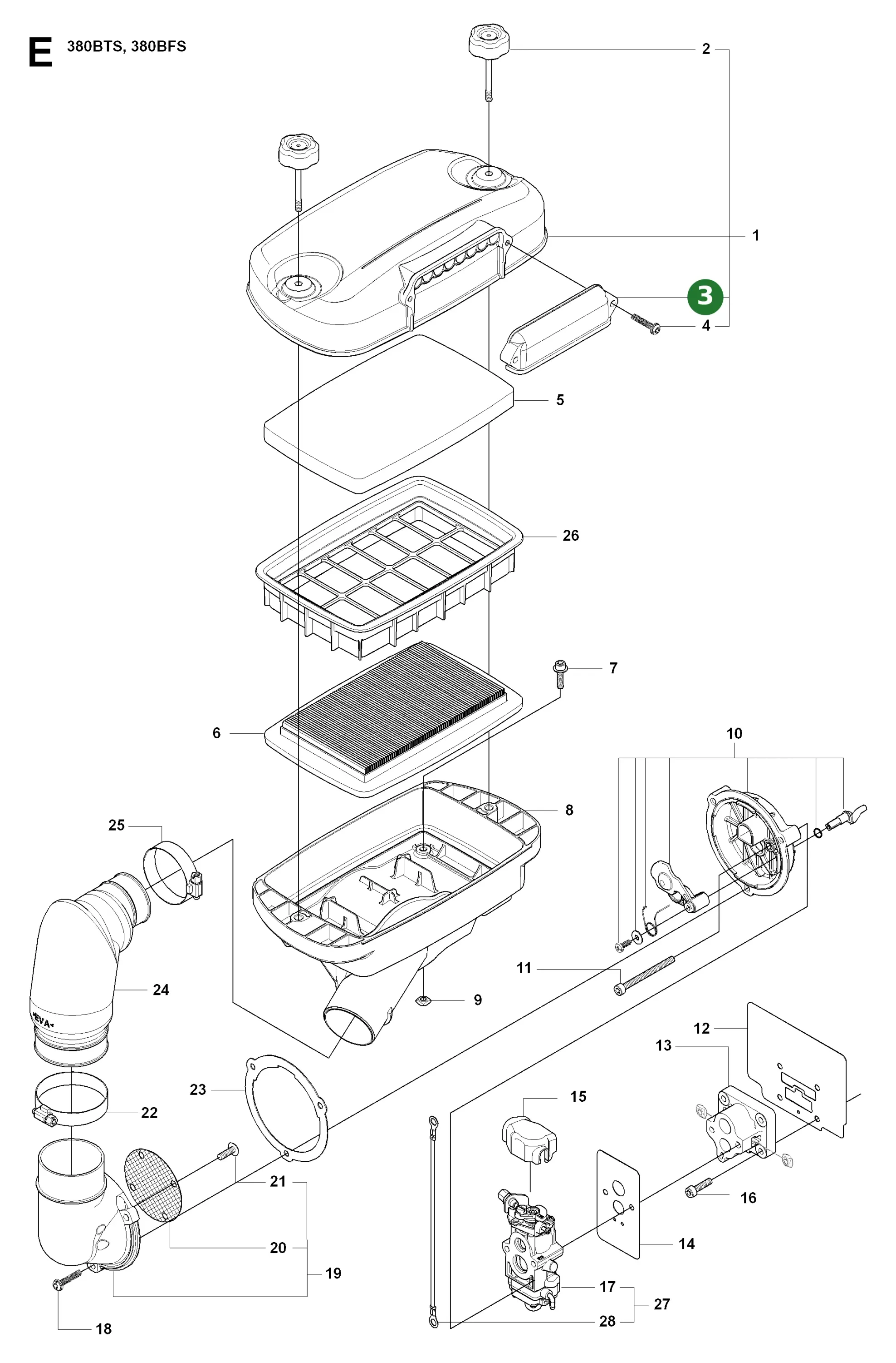 Position im Ersatzteilkatalog