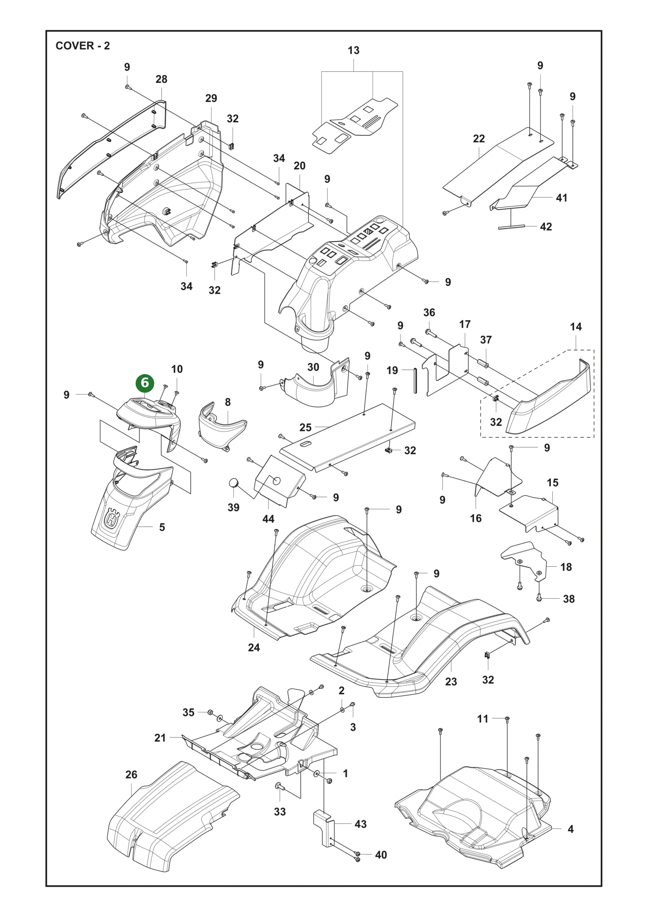 Position im Ersatzteilkatalog