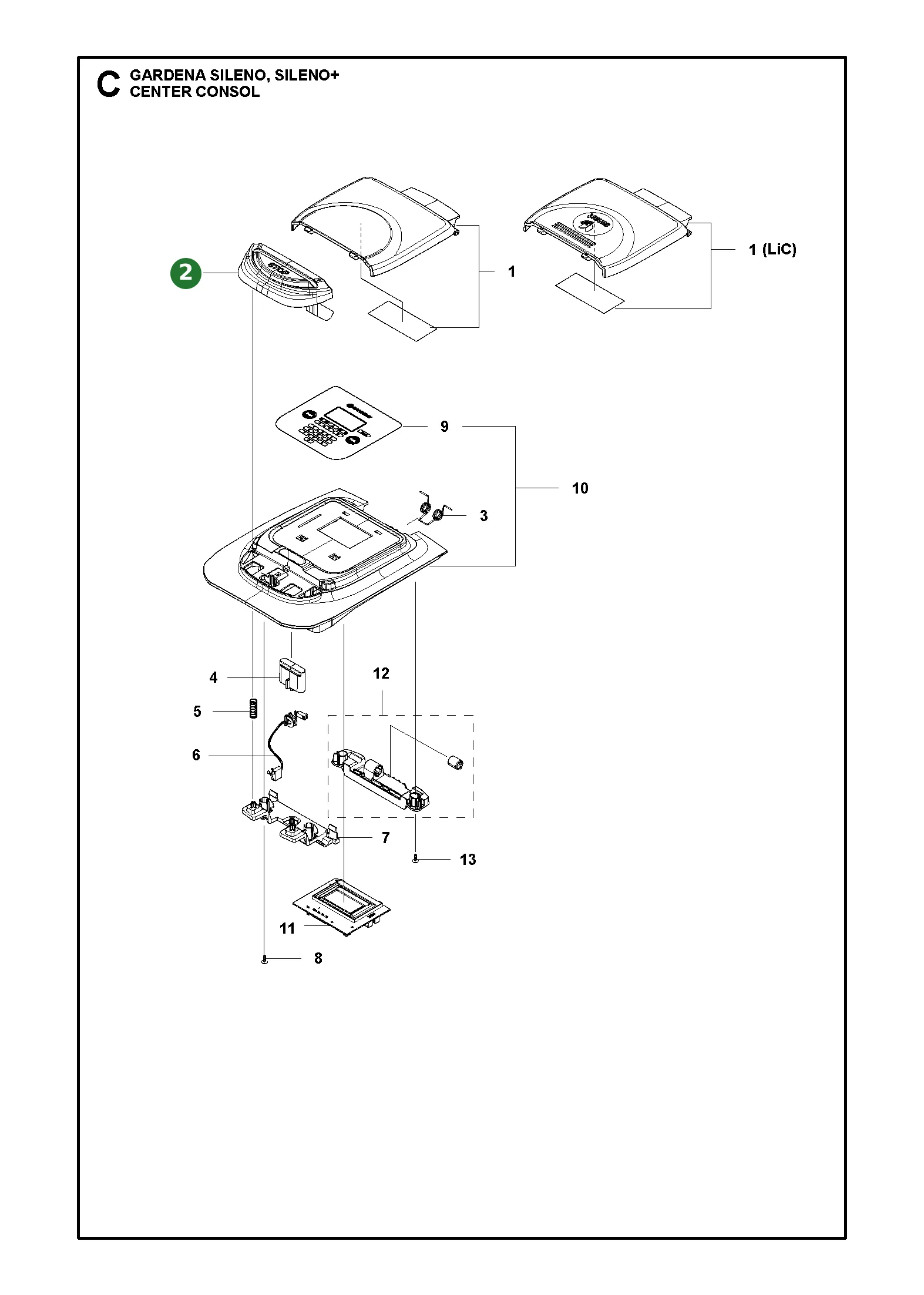 Position im Ersatzteilkatalog