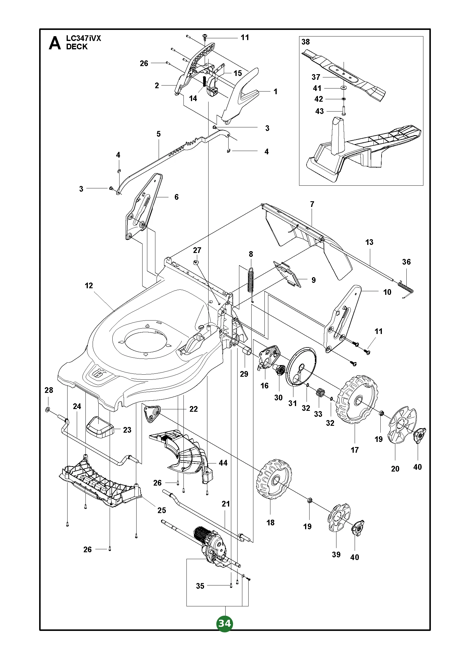 Position im Ersatzteilkatalog