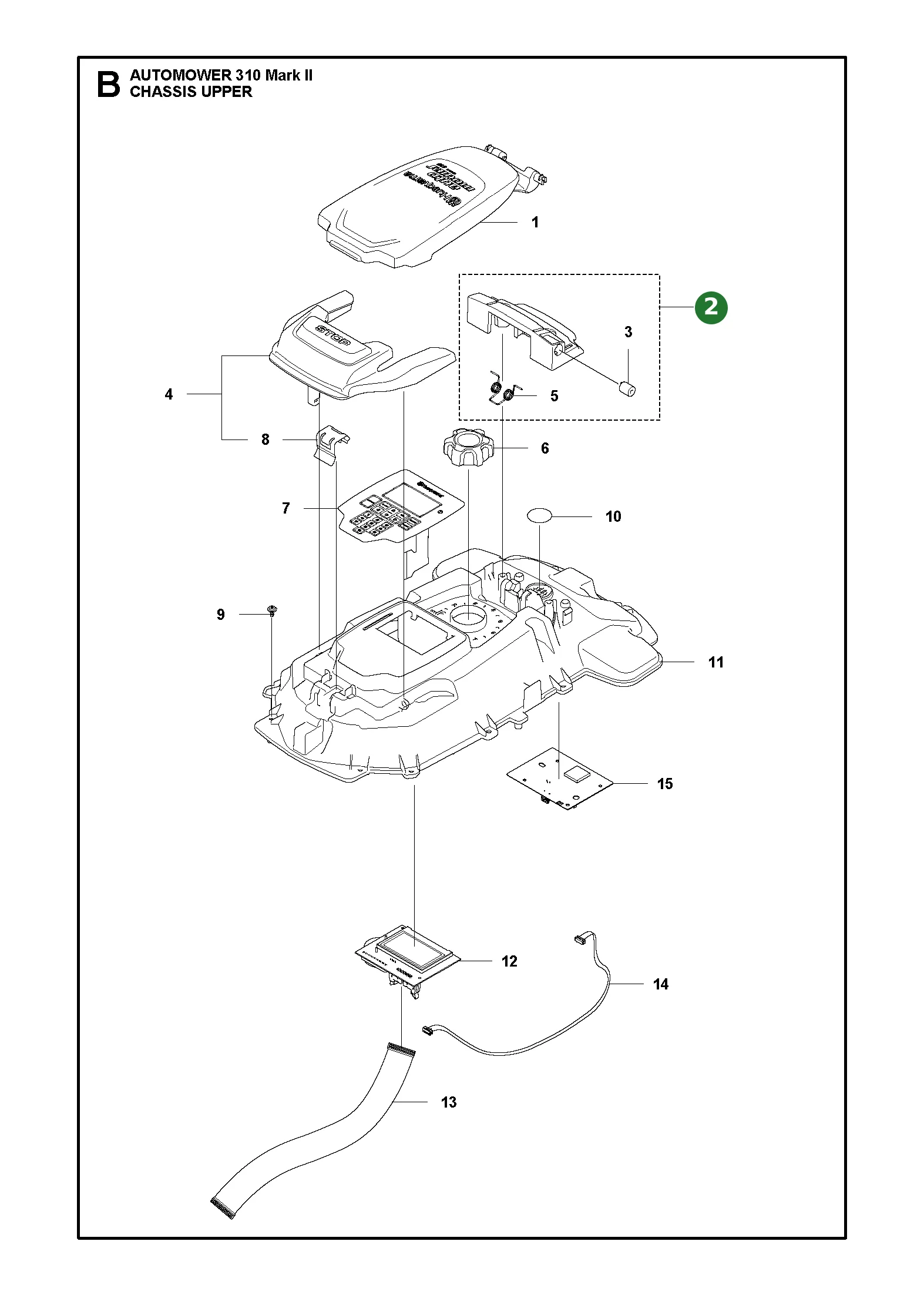Position im Ersatzteilkatalog