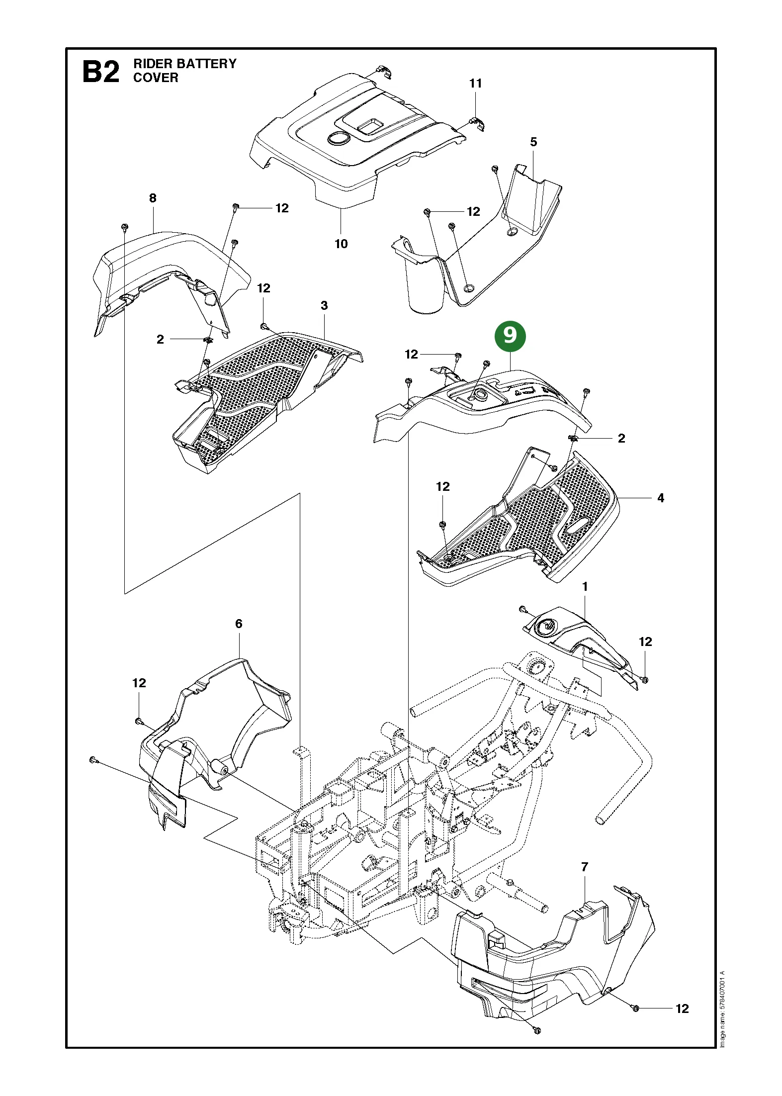 Position im Ersatzteilkatalog