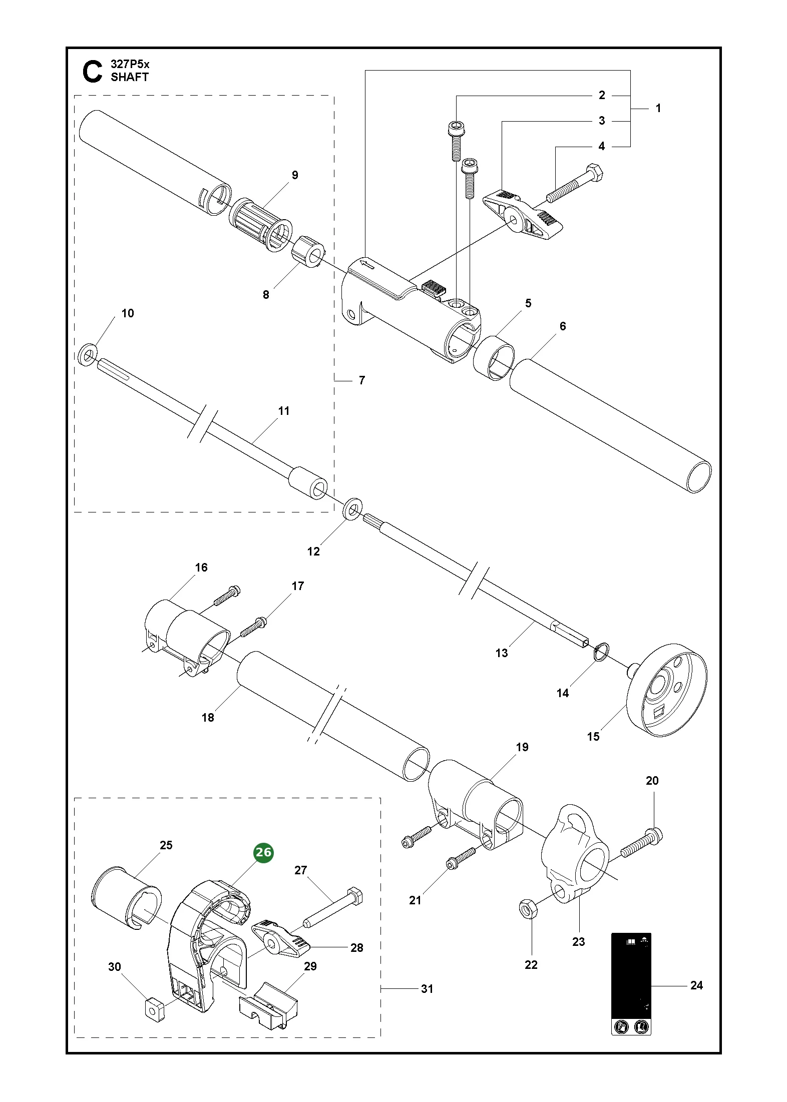 Position im Ersatzteilkatalog