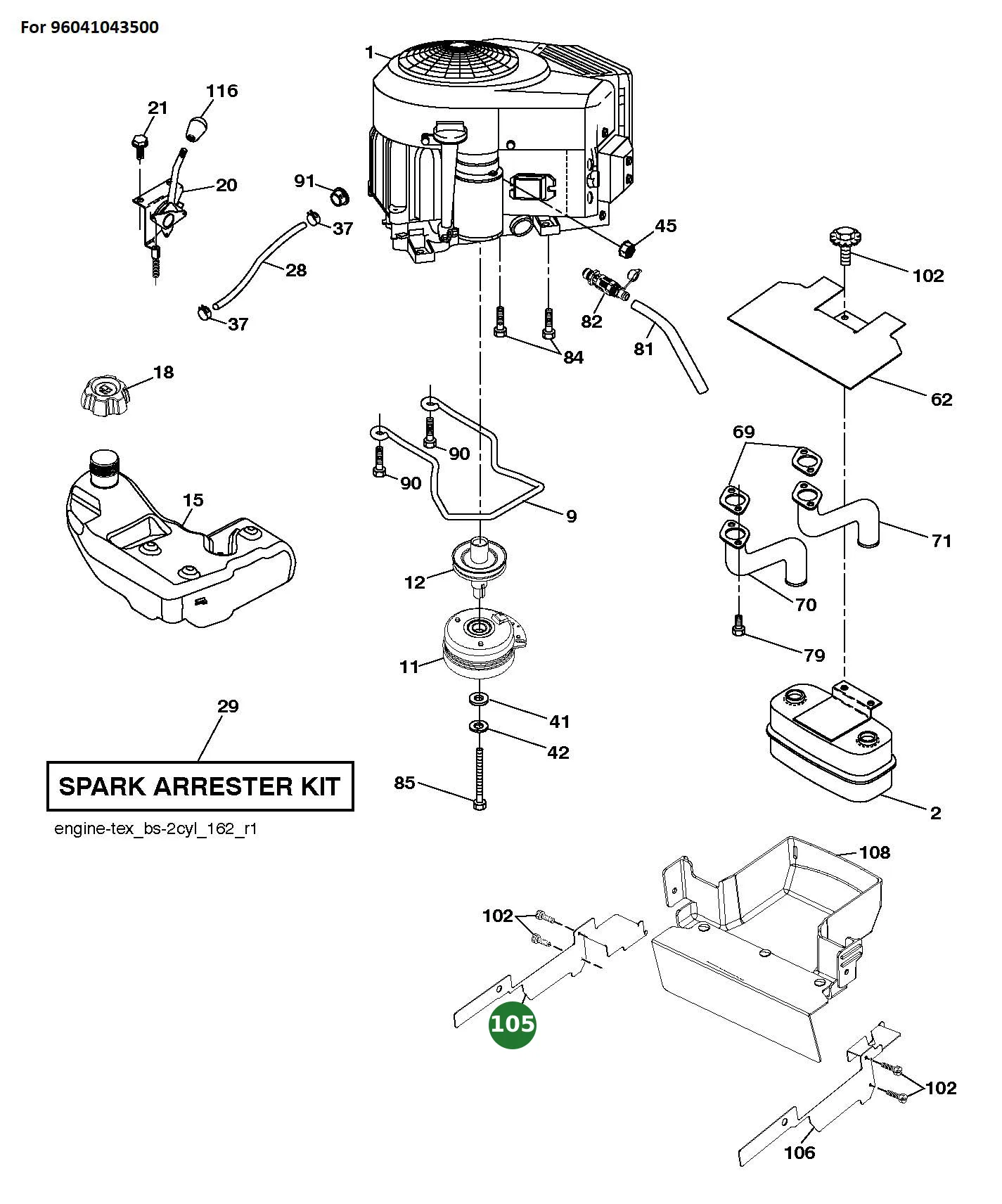 Position im Ersatzteilkatalog
