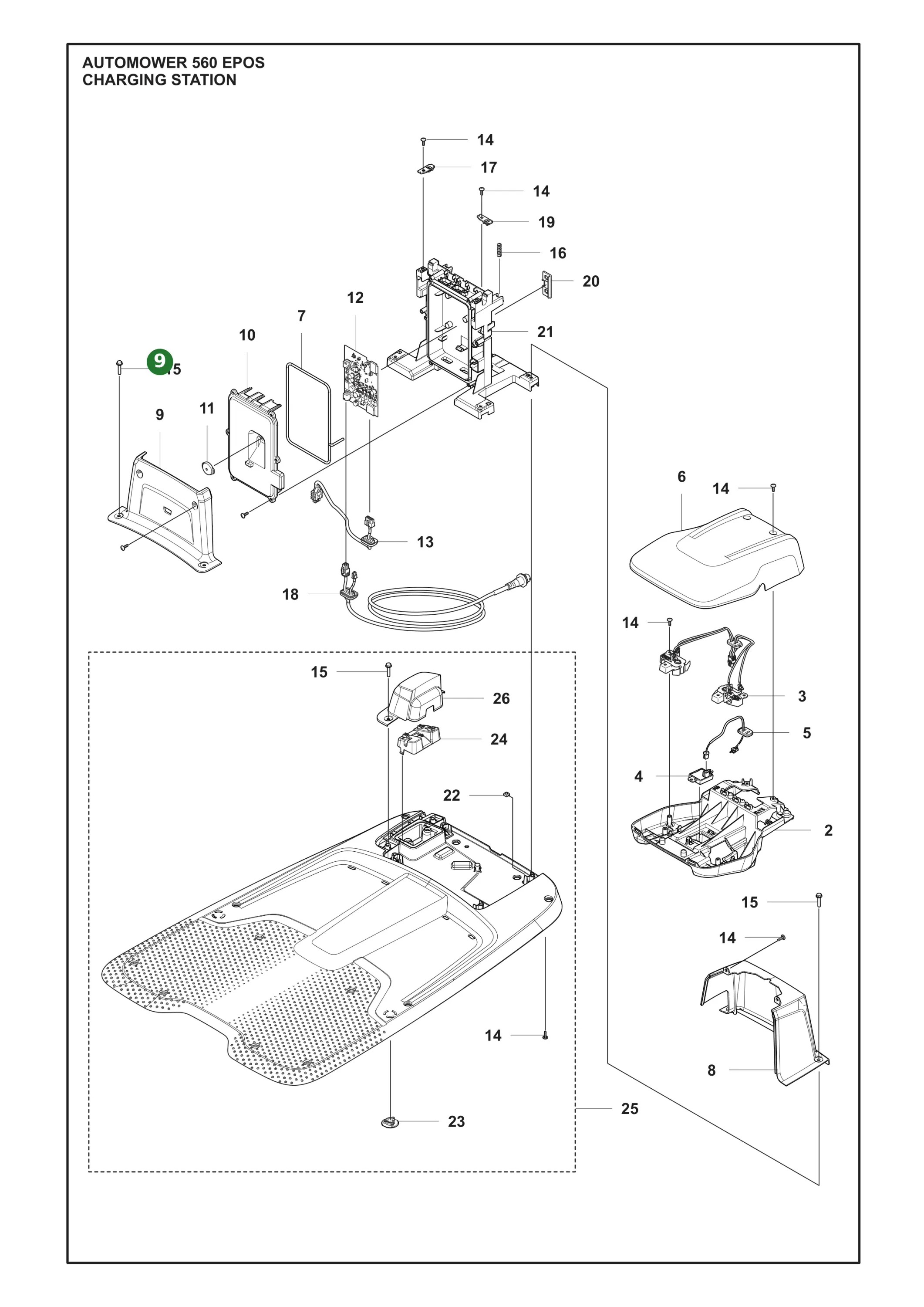 Position im Ersatzteilkatalog