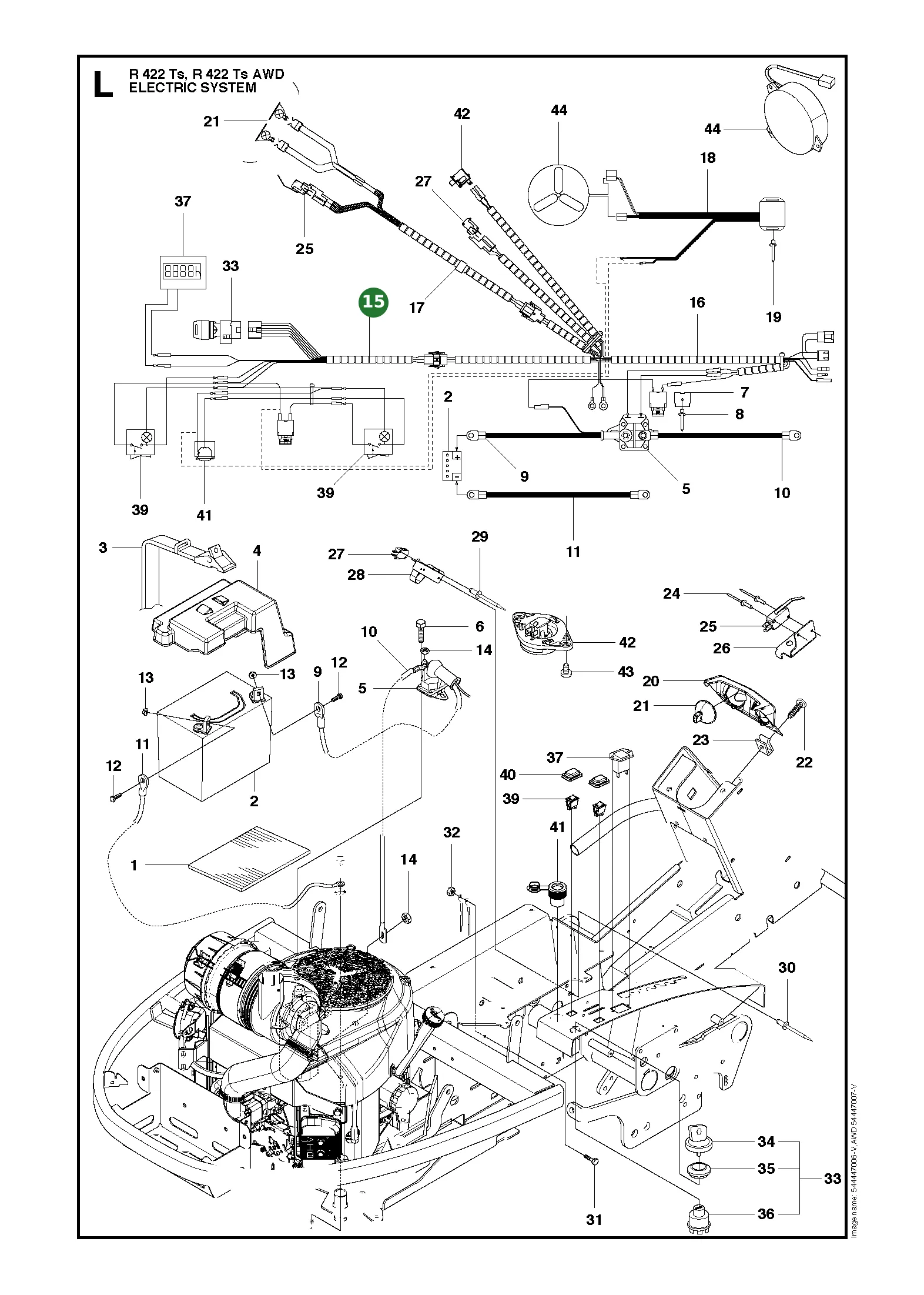 Position im Ersatzteilkatalog
