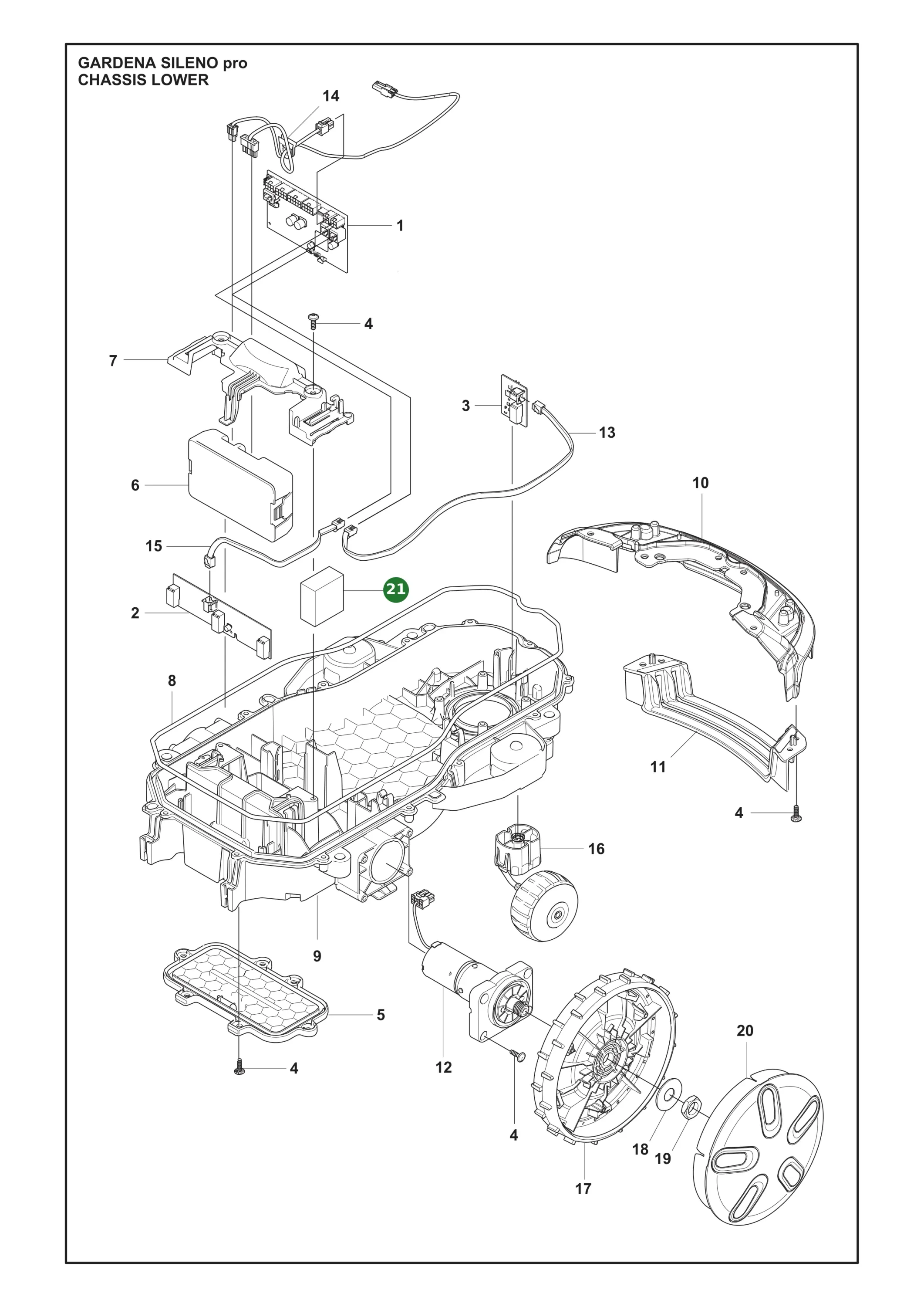 Position im Ersatzteilkatalog