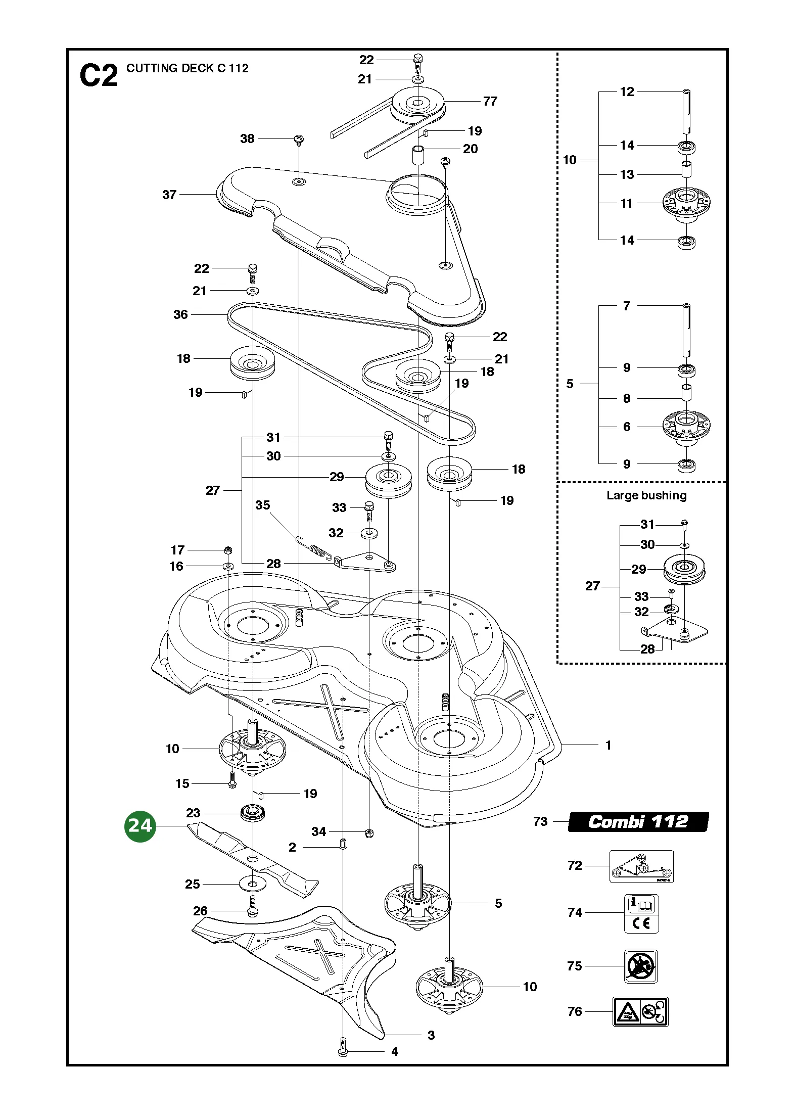 Position im Ersatzteilkatalog