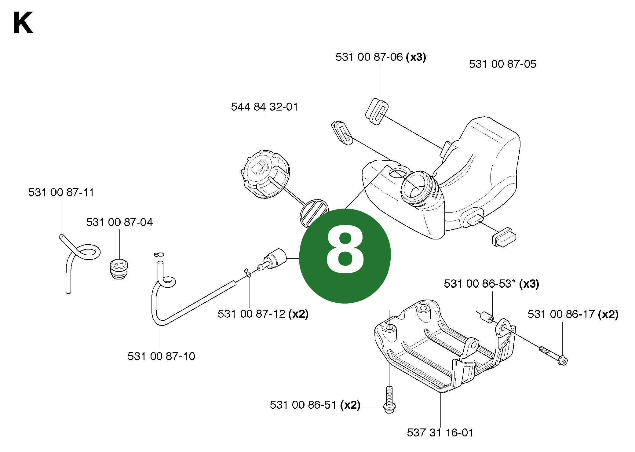 Position im Ersatzteilkatalog