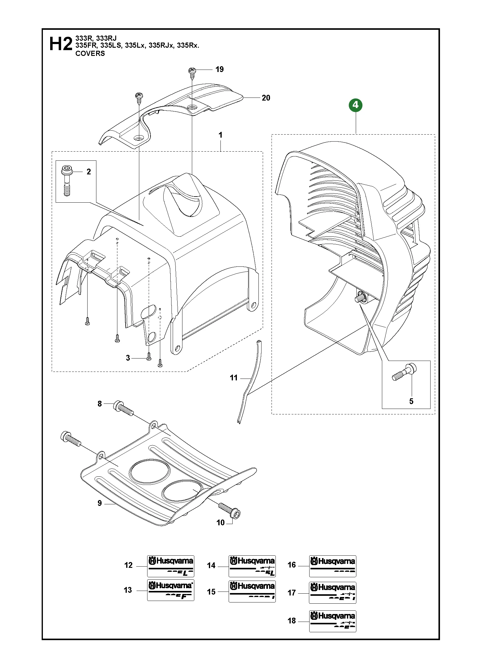 Position im Ersatzteilkatalog