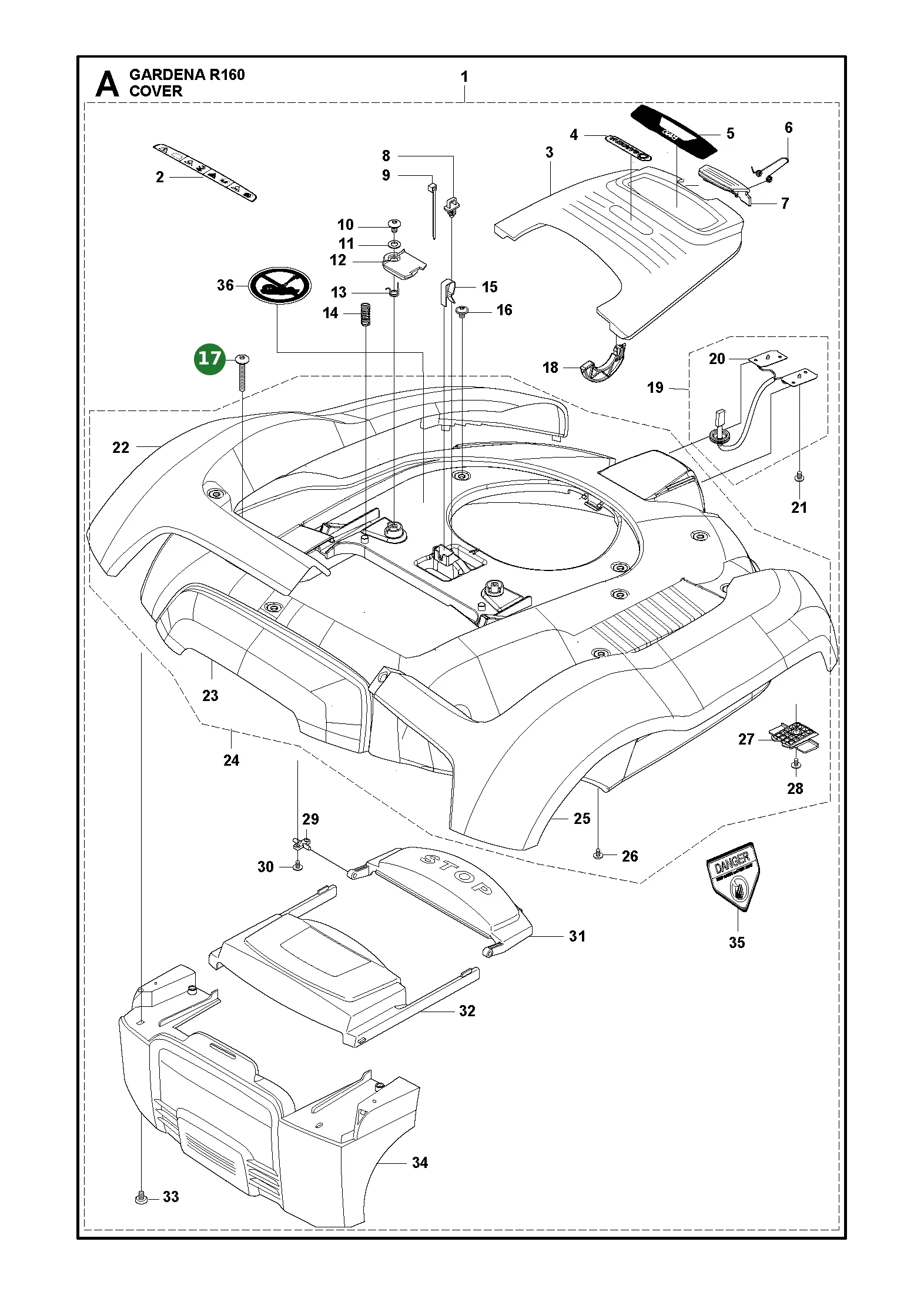 Position im Ersatzteilkatalog